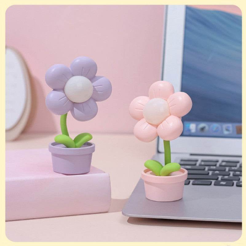 Mini Flower Lamp - Cute LED Night Light for Bedroom, Kids Room, Nursery | Perfect for Decor, Gifts, and Relaxing Ambiance