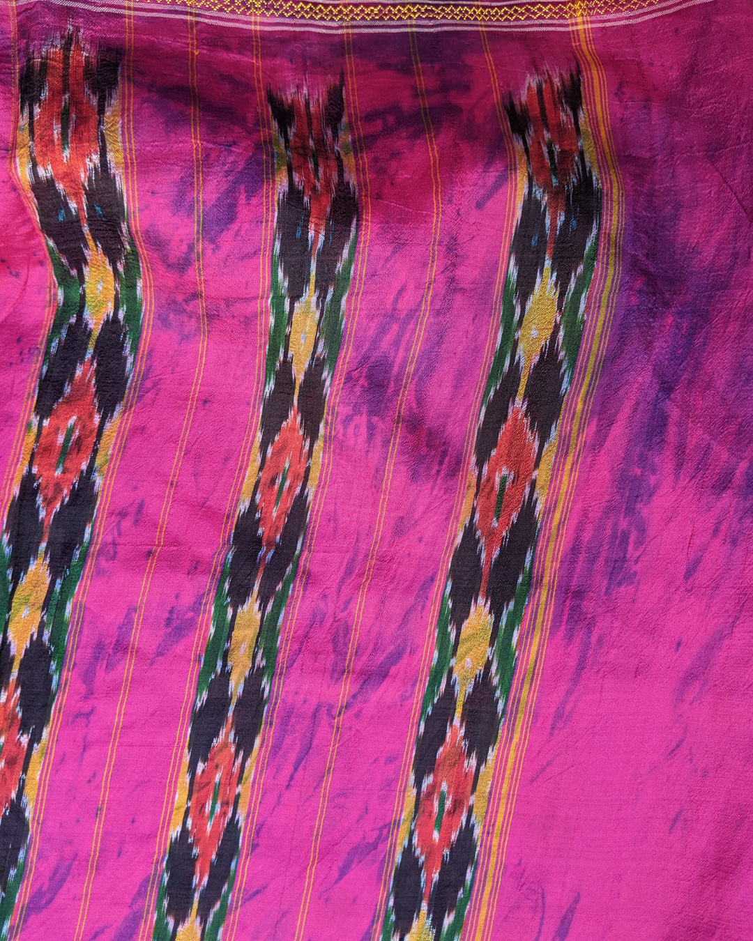 Vintage Silk Sari Scarf - Handmade Indian Traditional Saree Shawl for Women - Perfect for Weddings, Parties & Cultural Events