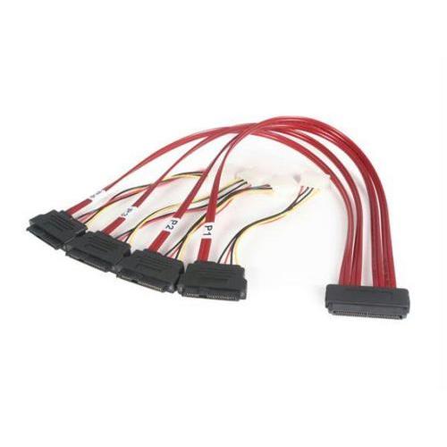 50CM SFF8484 to SFF8482 SAS Internal Cable - High-Speed Data Transfer for Servers & Storage Systems