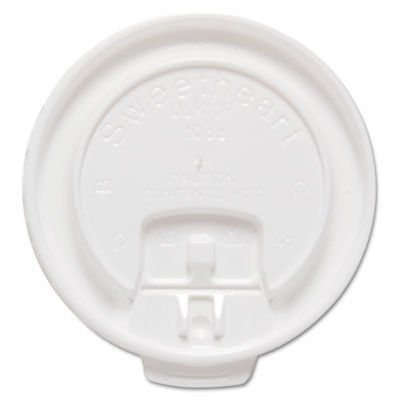 Disposable Liftback & Lock Tab Cup Lids for 10 oz Foam Cups - 2000 Count Bulk Pack - Perfect for Coffee Shops, Fast Food Restaurants, and Catering Events