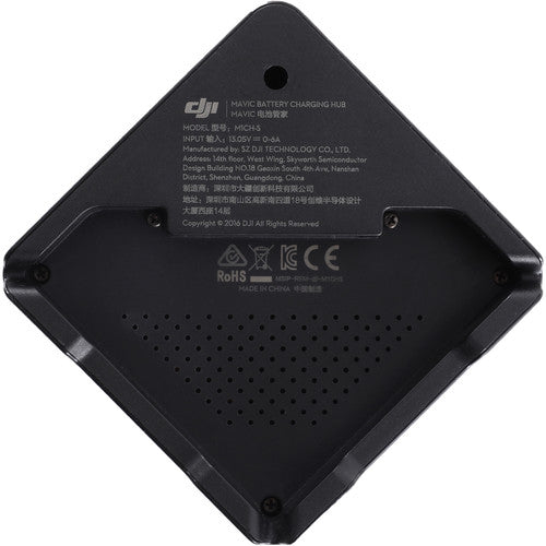 DJI Mavic Pro Part 7 Battery Charging Hub - 4-Port Fast Charger for DJI Drones - Perfect for Travel, Aerial Photography & Professional Drone Operations