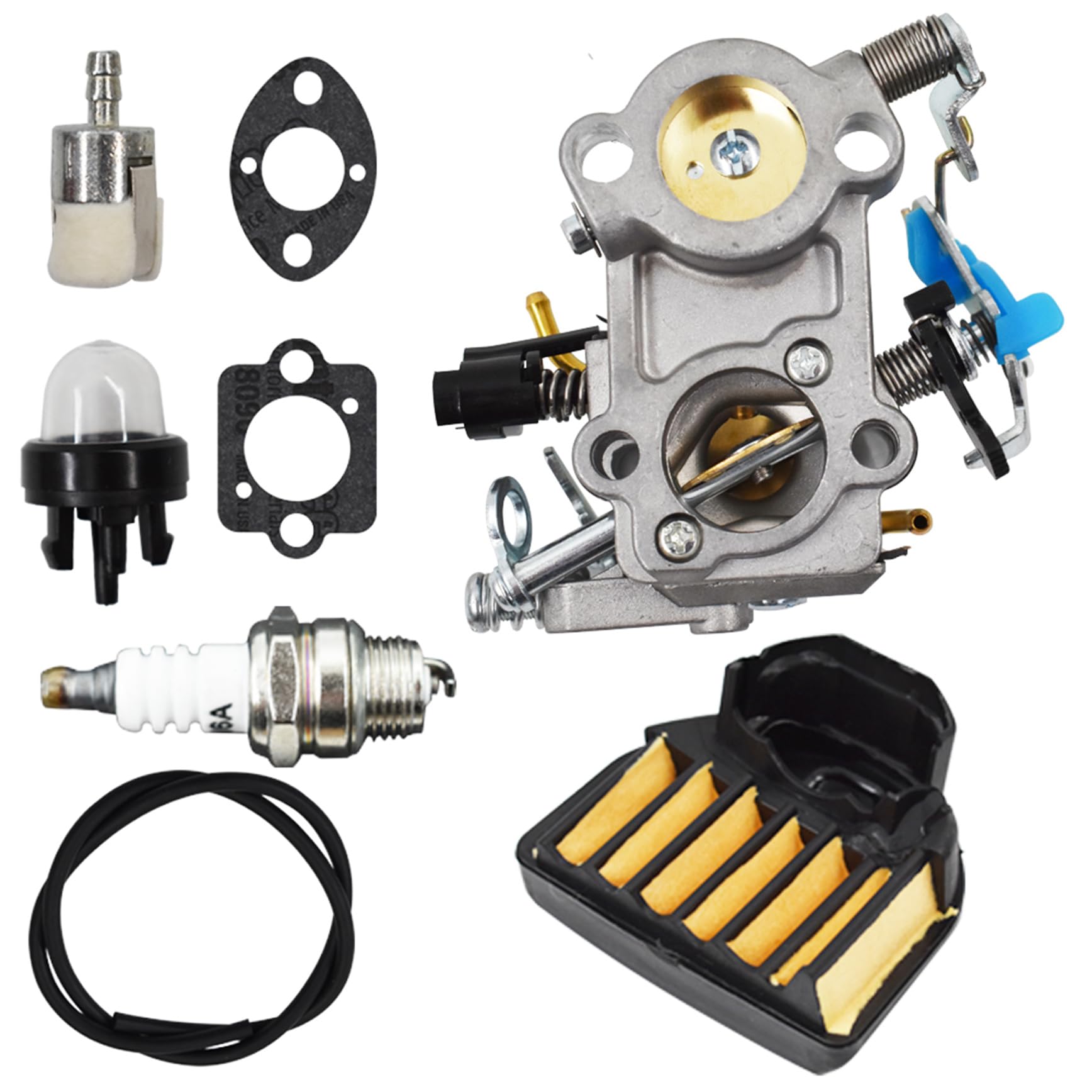 High-Quality Carburetor Kit Replacement for Honda Rancher CS2255, 455, 455E, 460, 461 Chainsaw Parts - Compatible with Various Models - Perfect for Chainsaw Maintenance & Repair