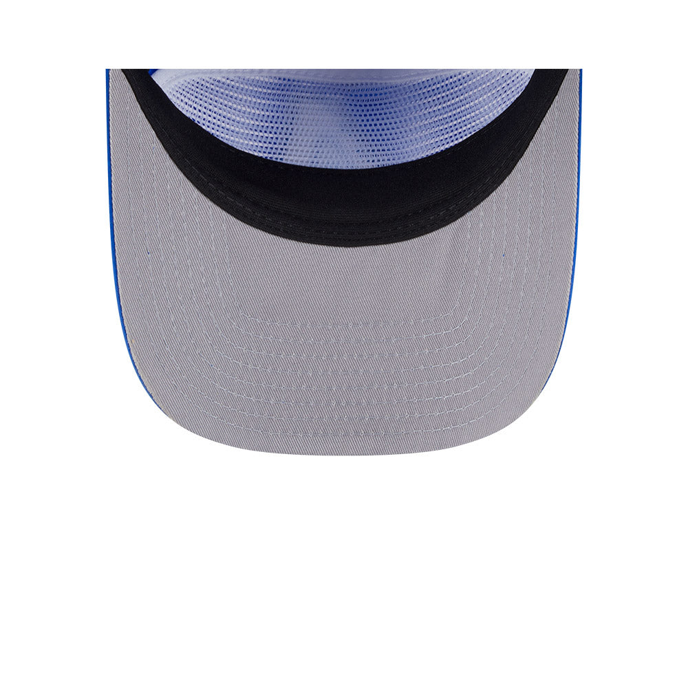 New Era Arizona Diamondbacks Strapback Hat - Light Royal Blue Nylon Golf & Casual Wear for Men & Women - Perfect for Baseball Games, Golfing, and Everyday Fashion