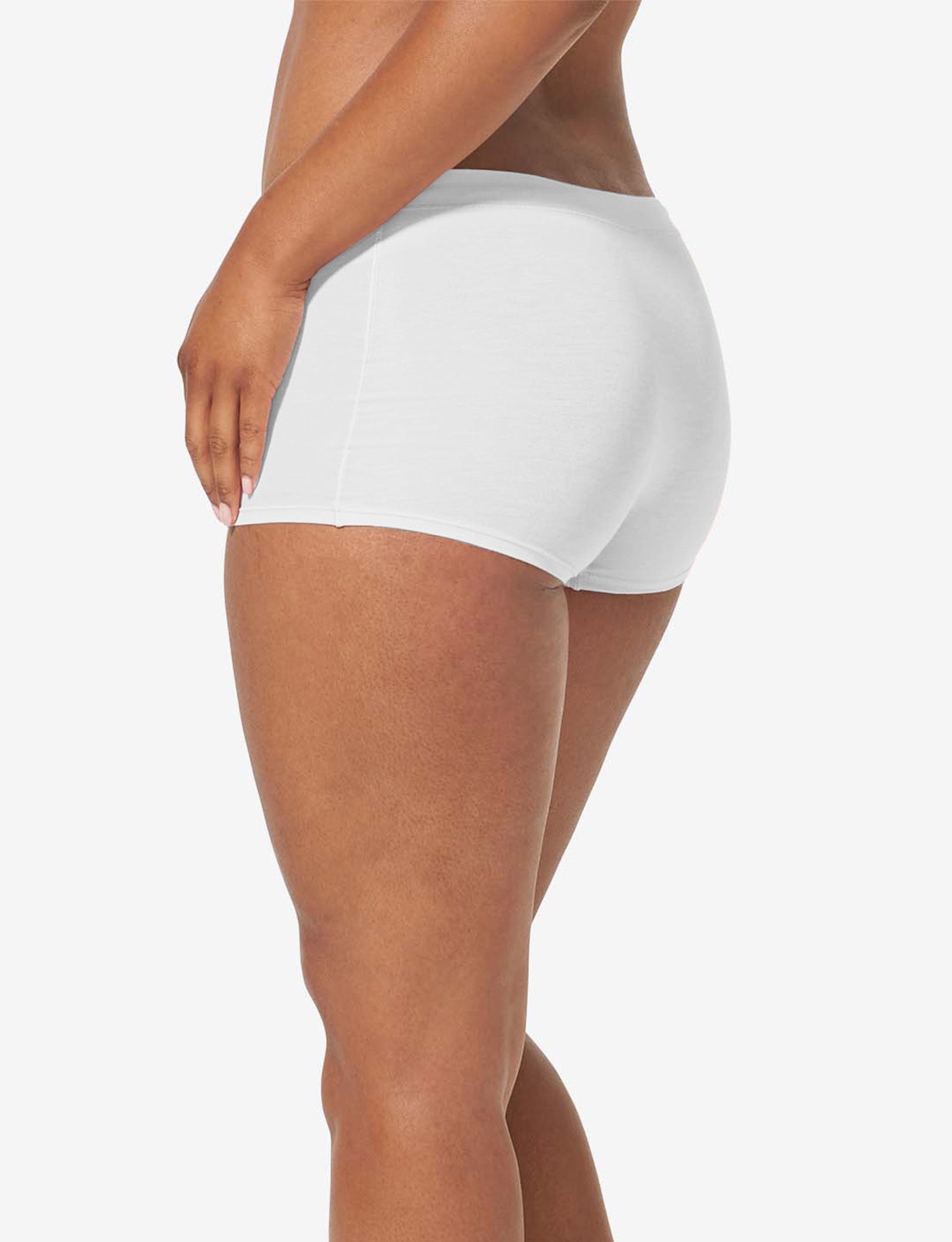 Women's Breathable Cotton Boyshort Underwear - Soft & Comfortable for Everyday Wear, Sleep & Lounge