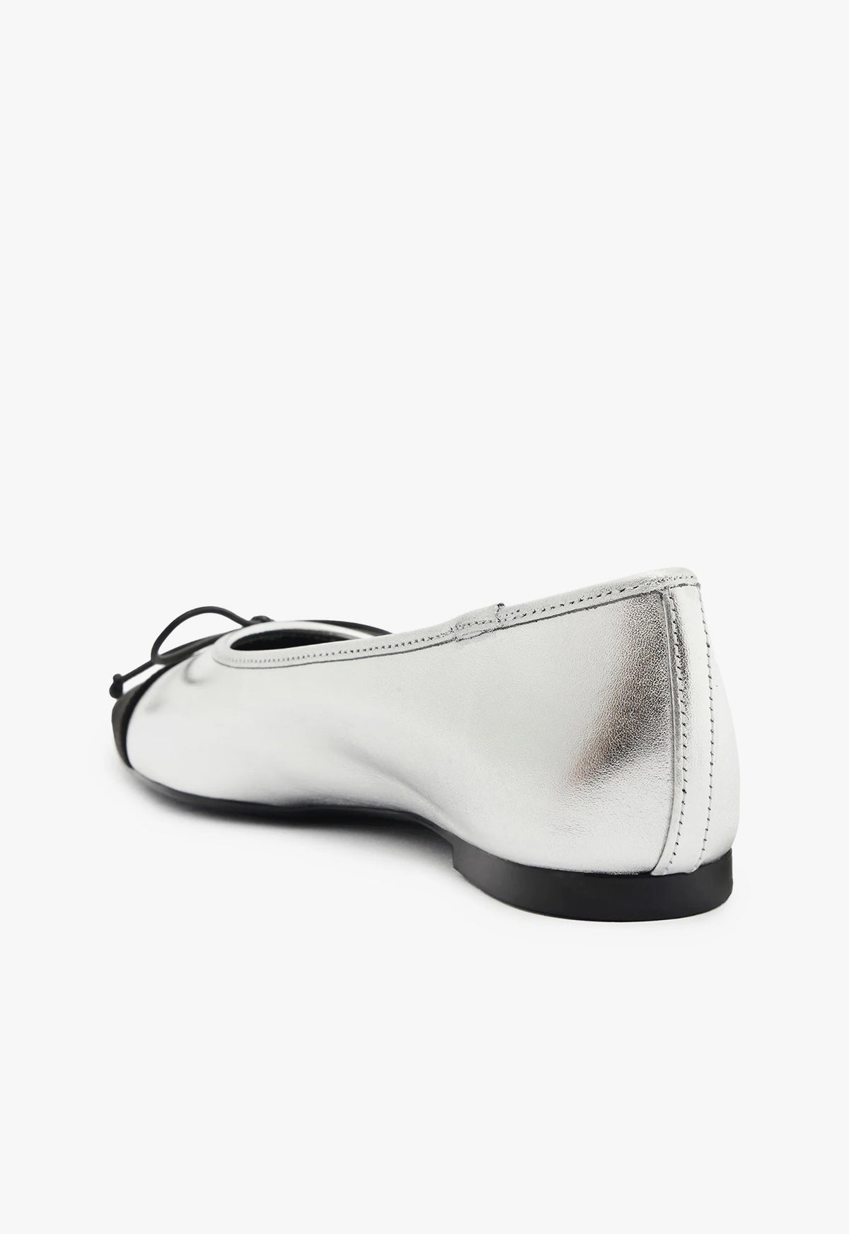 Arissa Women's Metallic Leather Ballet Flats - Comfortable & Stylish Shoes for Work, Casual Wear & Everyday Outfits