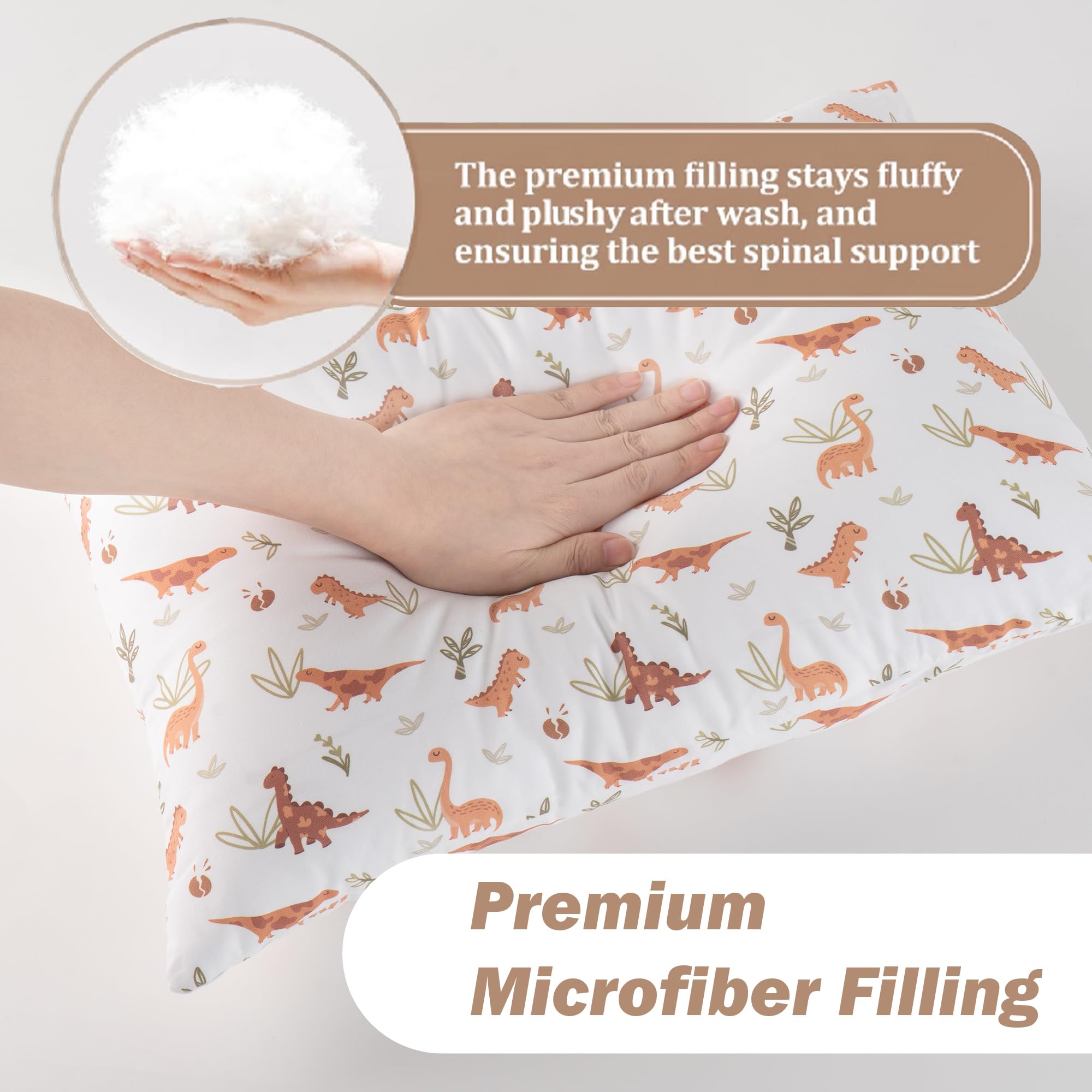 Soft Cotton Toddler Pillow 13x18