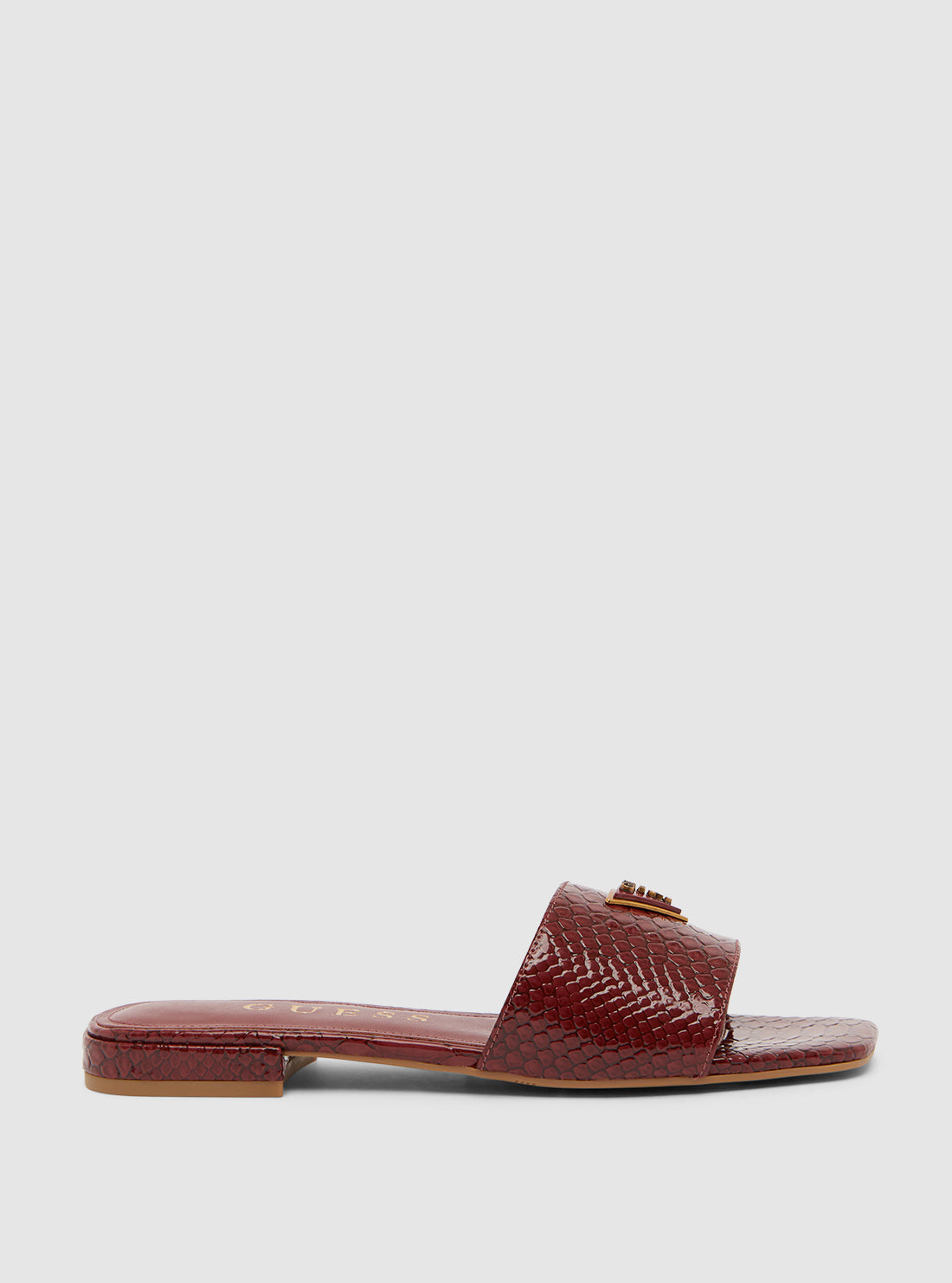 Dark Red Tamsea Slide Sandal - Comfortable Summer Slides for Women & Men - Perfect for Beach, Pool, and Casual Wear