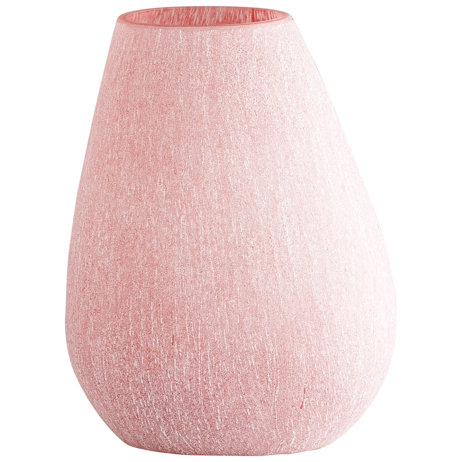 Cyan Design 10881 Sands Vase - Pink Medium Size Ceramic Home Decor for Living Room, Dining Table, Wedding Centerpiece