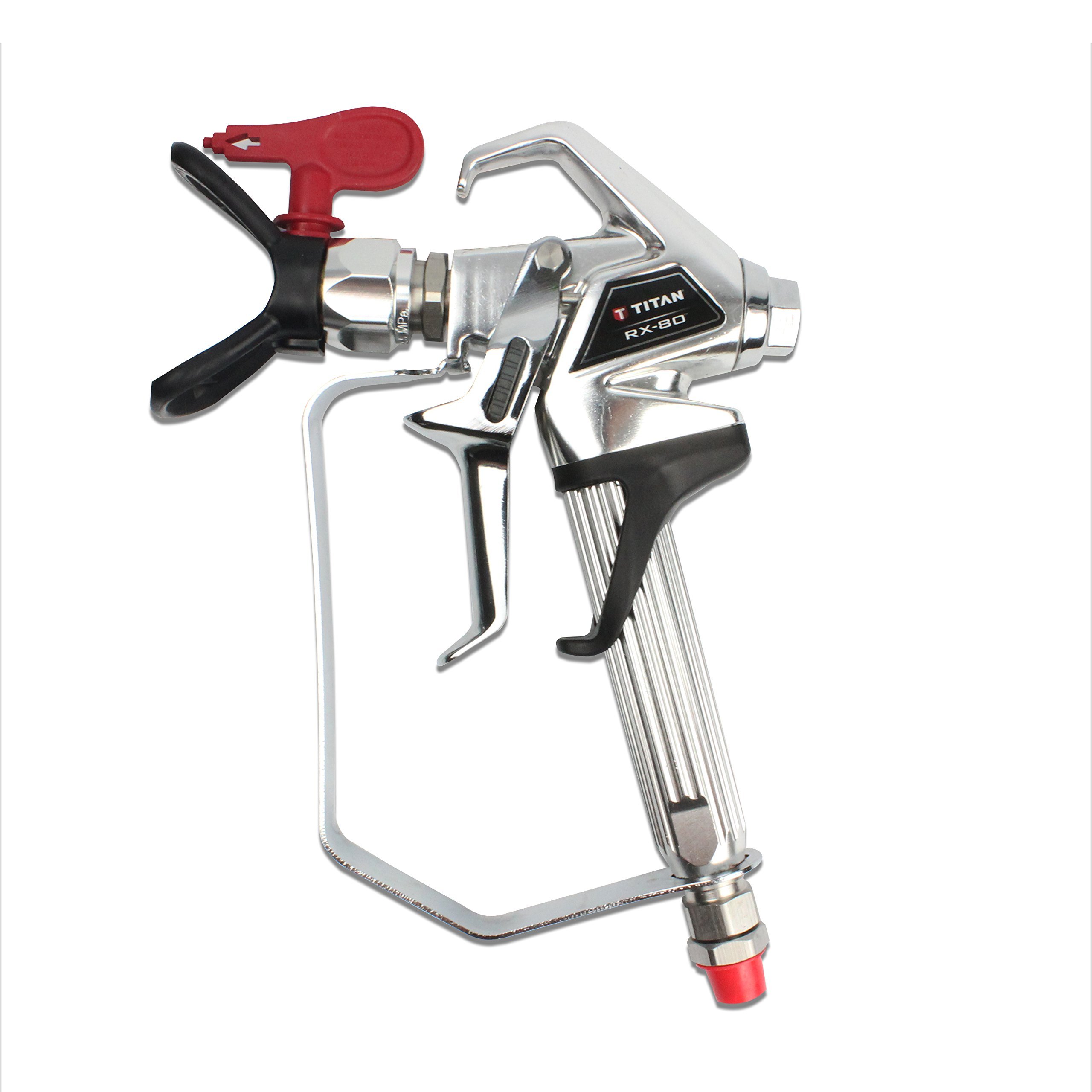 Titan 0538006 RX-80 Professional Airless Paint Spray Gun - Red Series for Home Improvement & DIY Projects