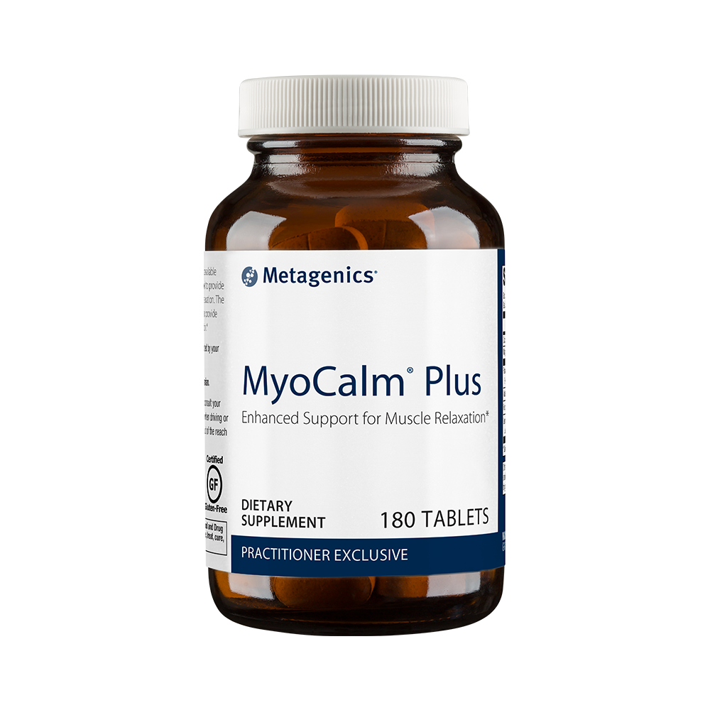 Meta Myocalm PM 180 Tablets - Muscle Relaxant for Pain Relief & Sleep Support - Nighttime Formula for Back Pain, Muscle Spasms & Stress Relief - Ideal for Athletes & Chronic Pain Sufferers