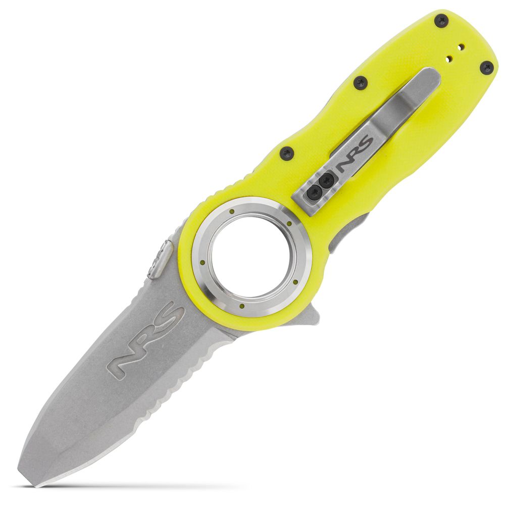 NRS Pilot Access Knife - Compact Folding Knife with Stainless Steel Blade for Outdoor, Camping, Hiking & Survival Gear | Perfect for Cutting Ropes, Fishing Lines & Emergency Situations