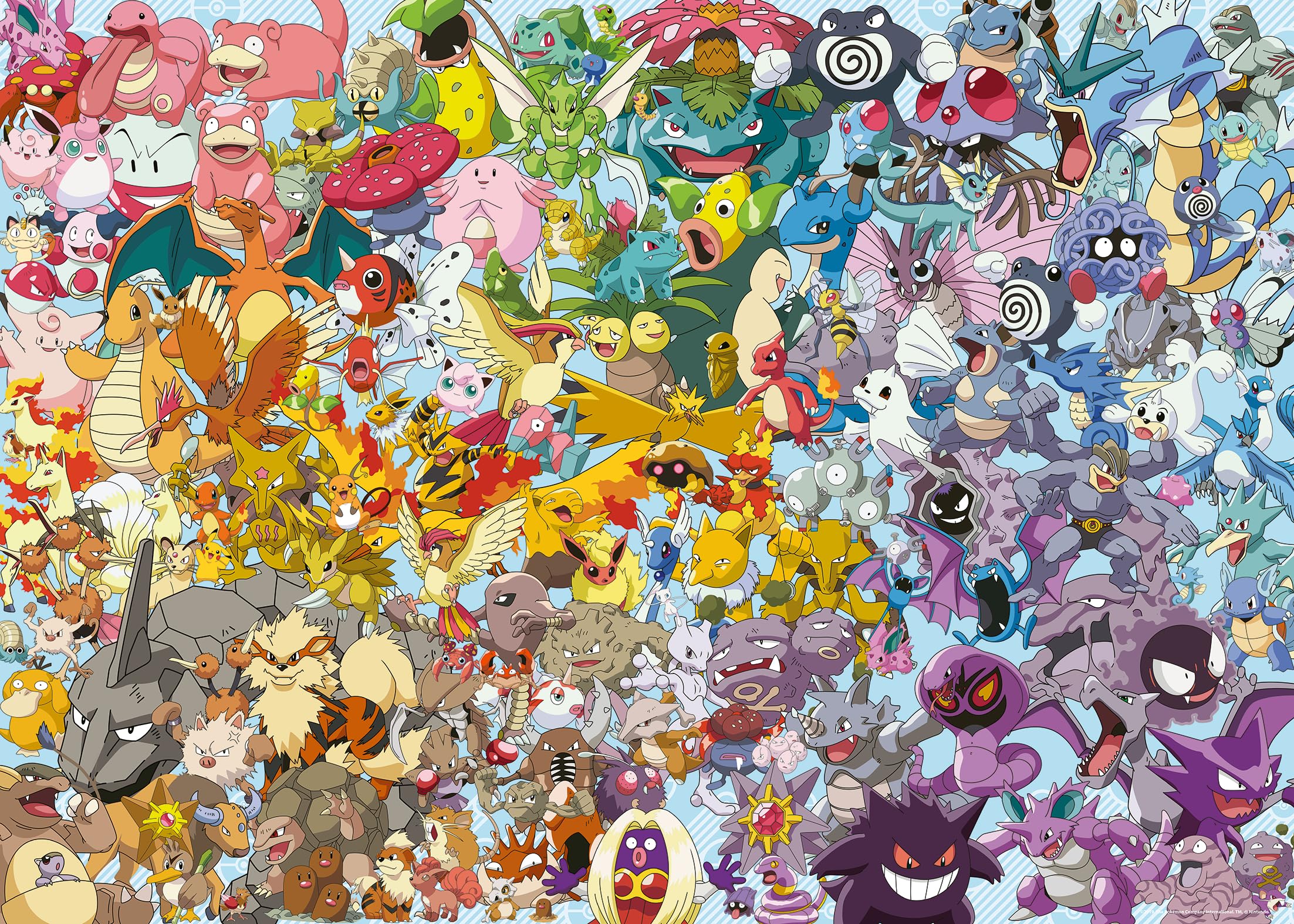 Ravensburger 1000-Piece Pokemon Jigsaw Puzzle for Adults & Teens 14+ | High-Quality Challenge Puzzle | Perfect for Family Game Night & Pokemon Fans Collection