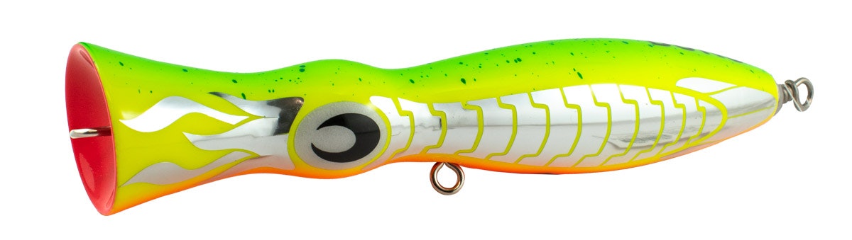 Buku Lures Pop P Topwater Fishing Lure - Premium Bass Fishing Bait for Freshwater & Saltwater - Perfect for Casting, Trolling, and Shore Fishing