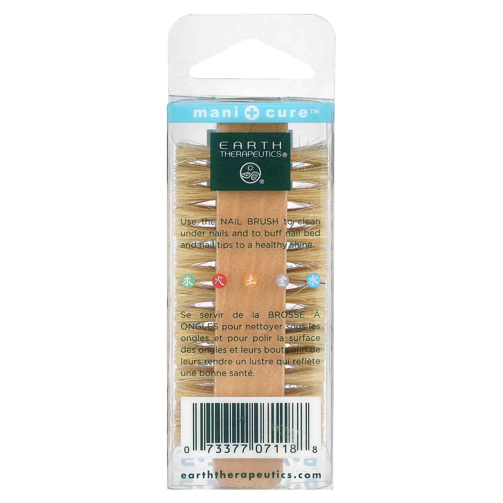 Premium Nail Brush for Cleaning & Grooming - Soft Bristles, Ergonomic Handle - Perfect for Manicures, Pedicures & Hygiene Care at Home or Salon