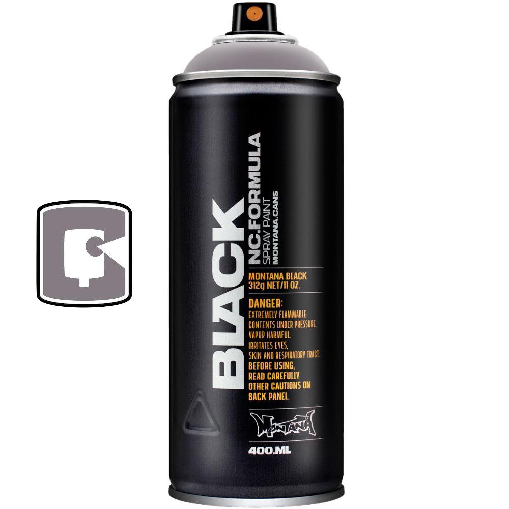 Morpheus 400ML Montana Black Spray Paint - High-Quality Graffiti & Art Supplies for Walls, Metal, Wood - Perfect for Street Art, DIY Projects & Home Decor