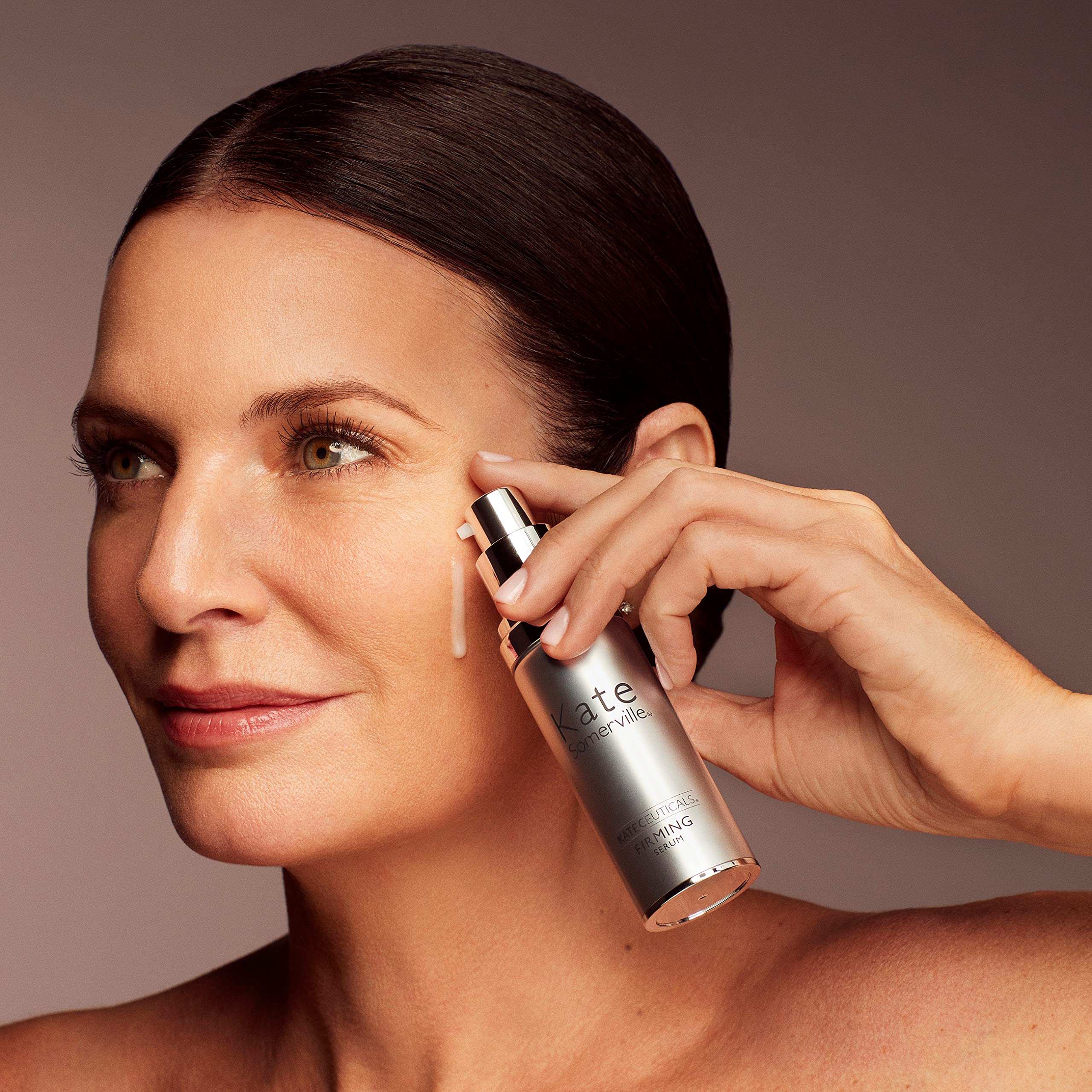 Kate Somerville KateCeuticals Firming Serum - Advanced Anti-Aging Face Treatment for Wrinkles & Fine Lines | Plumping & Firming Facial Serum (1 Fl Oz) | Perfect for Night Routine & Mature Skin Care