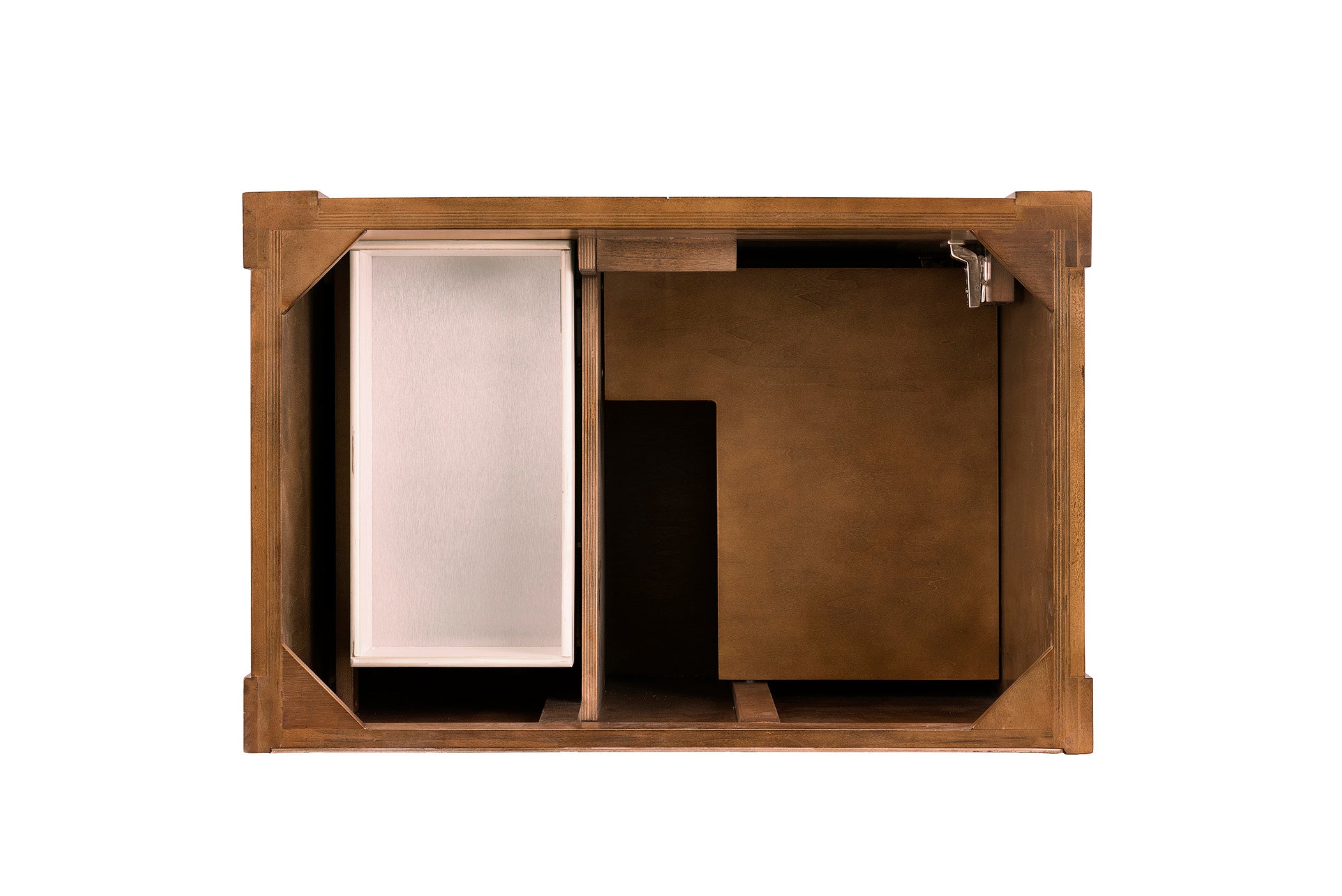 Brookfield 36-Inch Country Oak Single Bathroom Vanity with Sink - Perfect for Farmhouse, Rustic, or Traditional Bathroom Decor