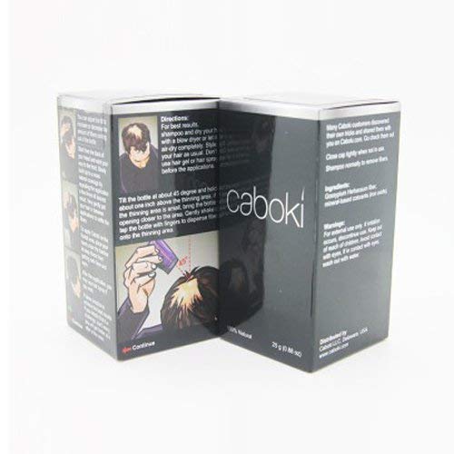 Tom Bull Cabok Hair Building Fiber for Thin & Fine Hair - Thickening Fibers for Men & Women (Dark Brown, 25g) | Instant Volume & Natural Look for Daily Styling & Special Occasions