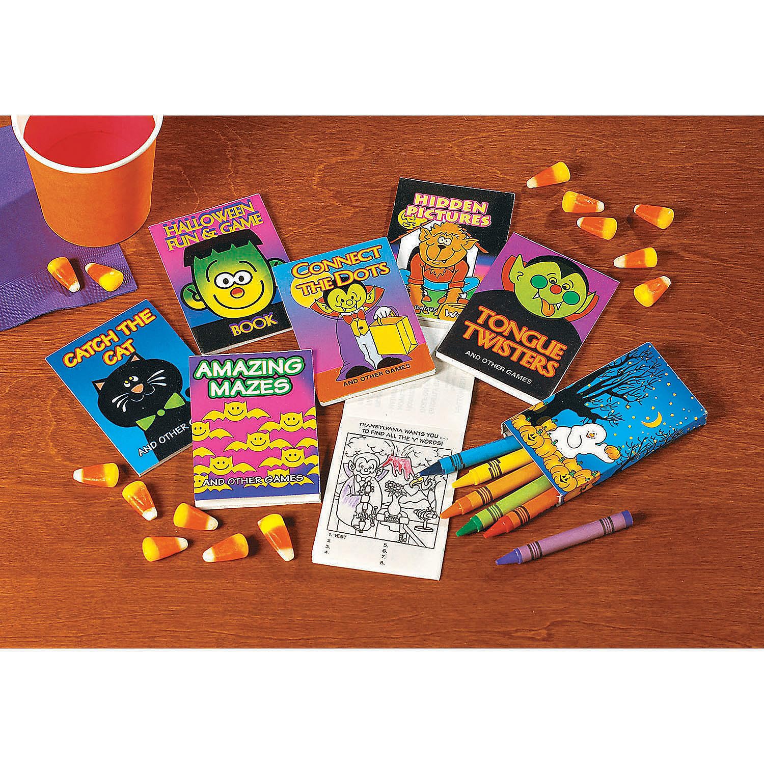 Halloween Crayons Bulk Pack - 24 Count (2 Dozen) Non-Toxic Art Supplies for Kids - Perfect for Classroom, Party Favors & Trick or Treat Gifts