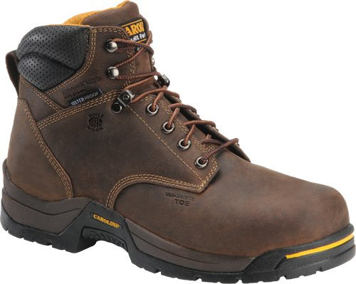 Carolina CA5021 Men's 6 Inch Waterproof Insulated Work Boots - 400 Grams Thinsulate - Perfect for Construction, Outdoor Jobs & Winter Workwear