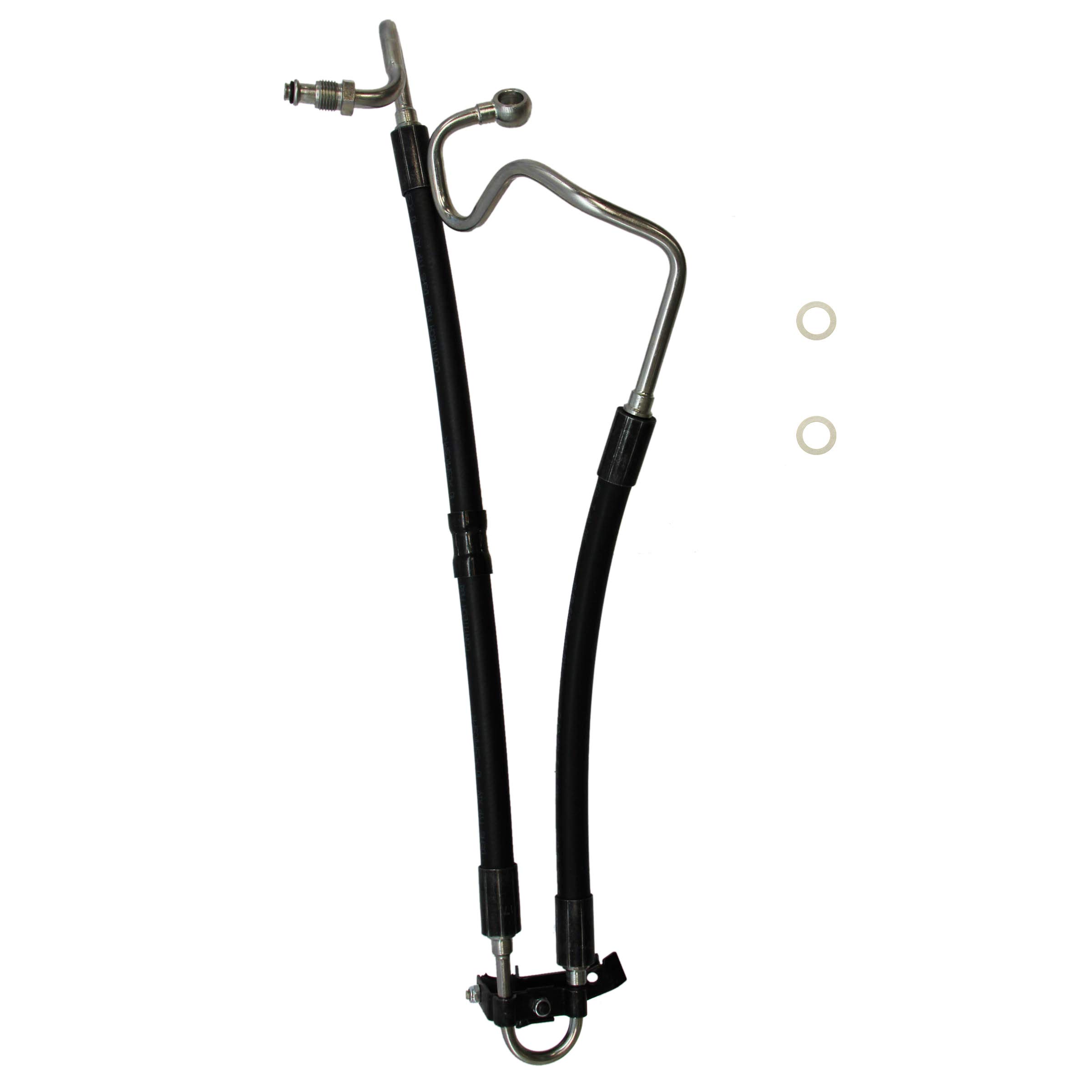 Rein PSH0100P Power Steering Hose Replacement - High-Performance Hydraulic Hose for Smooth Steering - Compatible with Ford, Chevy, Dodge - Perfect for Off-Roading, Towing & Daily Driving