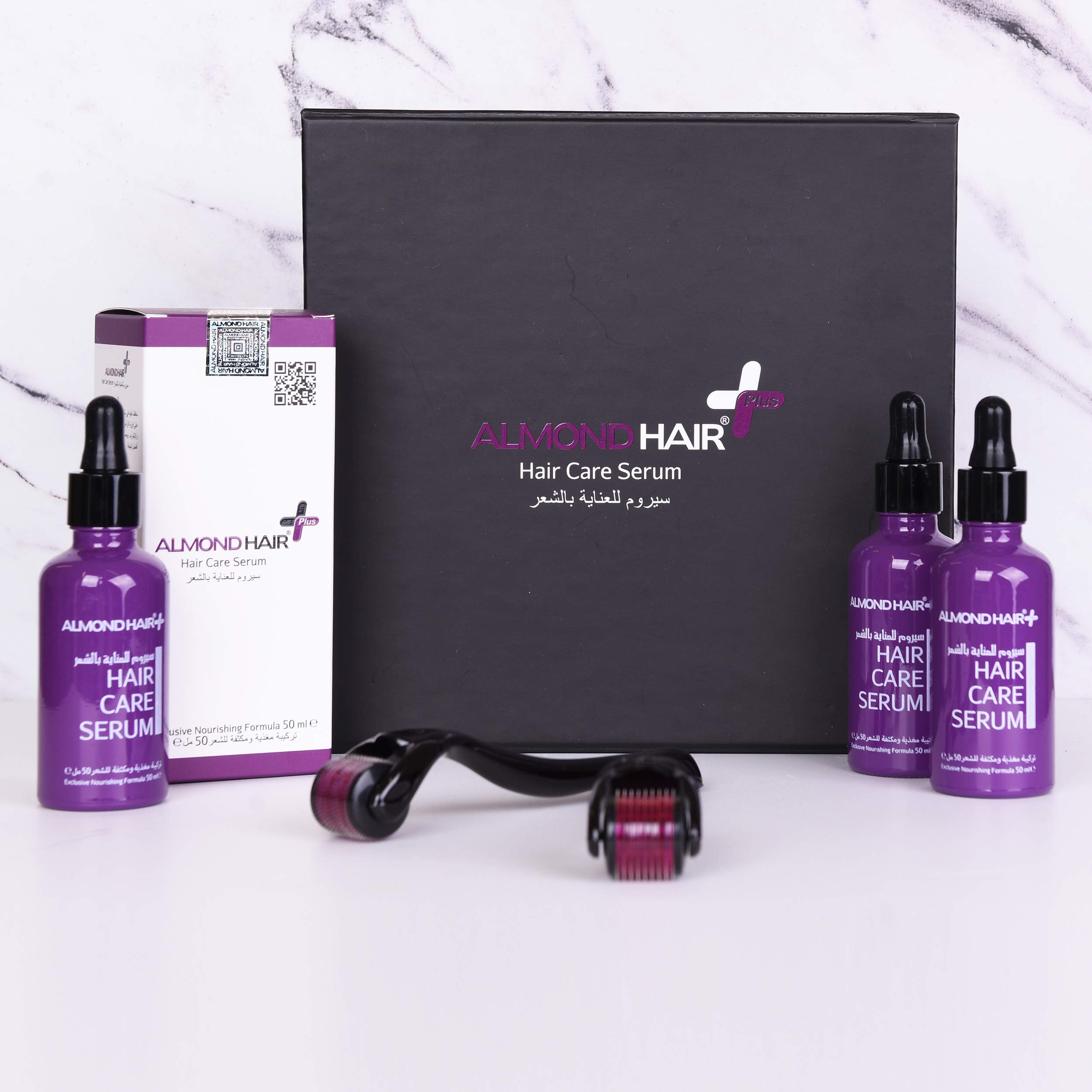 Hair Growth Serum for Women - 3 Pack 50ml Hair Regrowth Treatment with Natural Henna Extract - Non-Greasy Solution for Thinning, Damaged & Hair Loss - Perfect for Daily Use & Scalp Care at Home