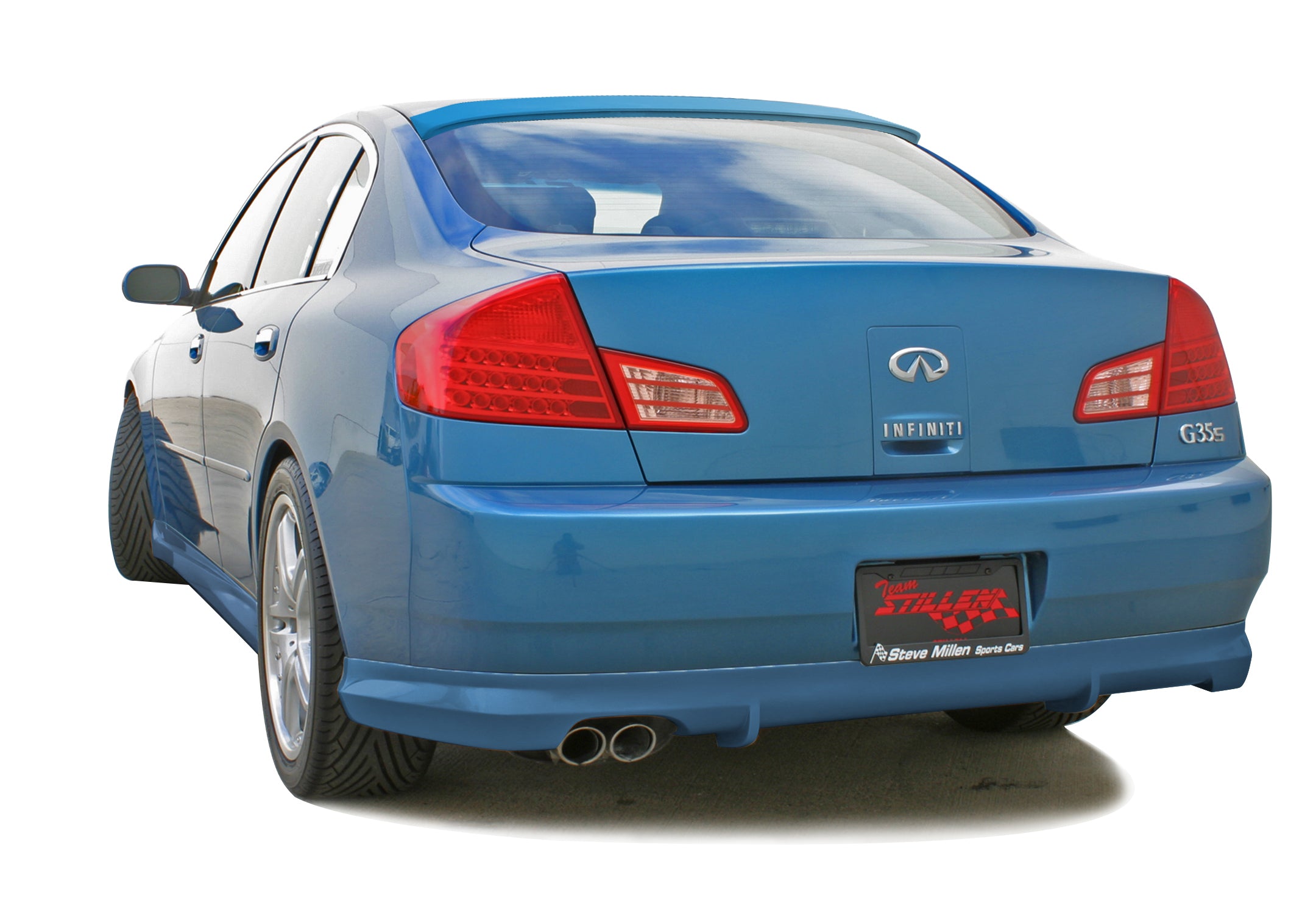 2003-2004 Infiniti G35 Sedan Rear Valance Bumper Cover - OEM Style Replacement Part #103718 - Perfect for Car Restoration & Body Repair