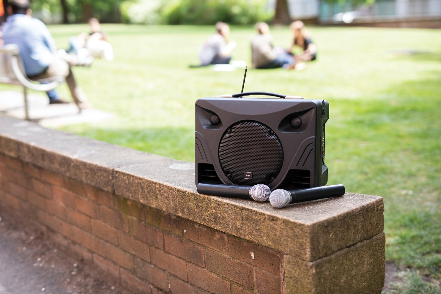 QTX DELTA-50 Portable Bluetooth PA System - Perfect for Outdoor Events, Parties & Live Performances