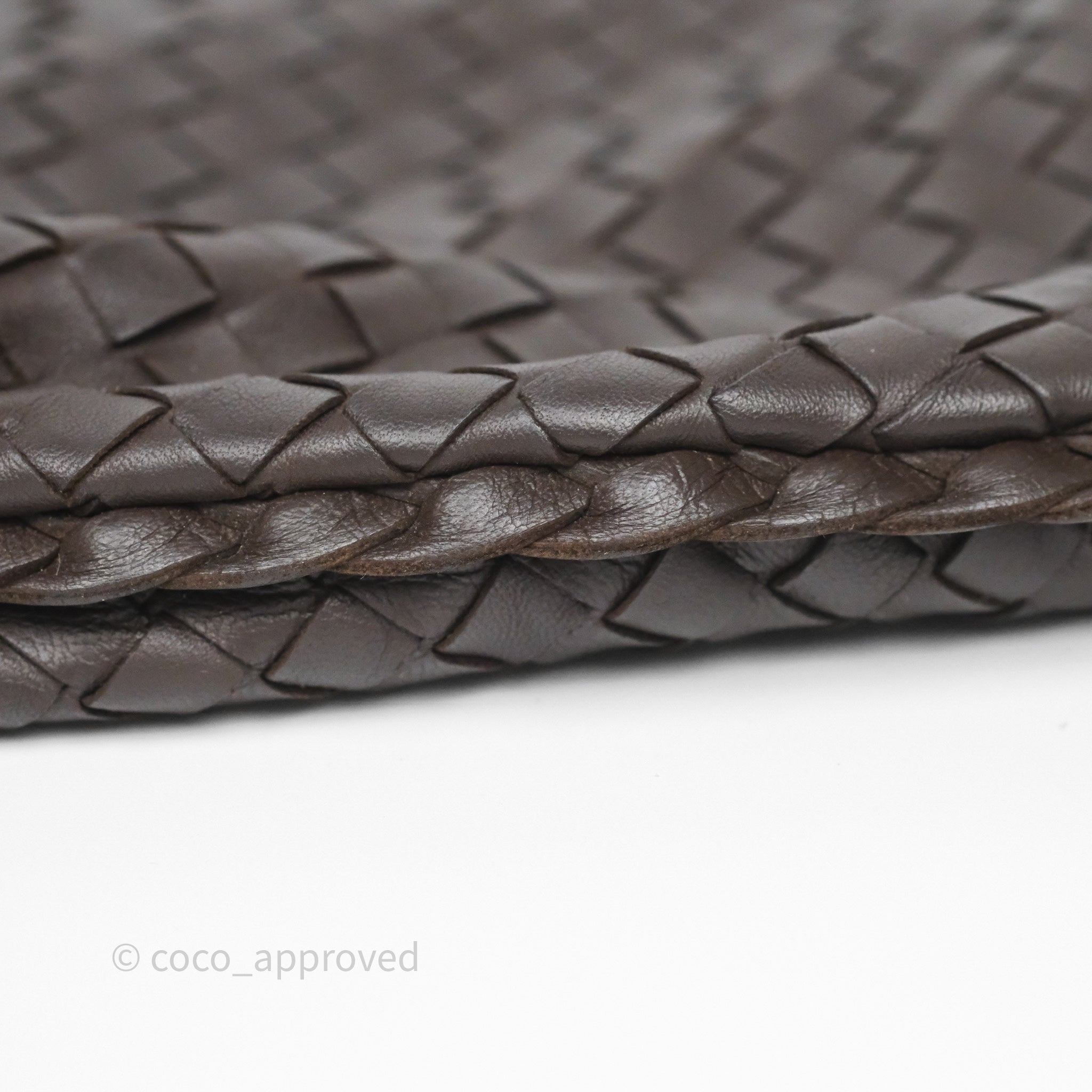 Bottega Veneta Veneta Hobo Bag in Ebano Nappa Intrecciato Leather - Perfect for Work, Travel & Everyday Luxury