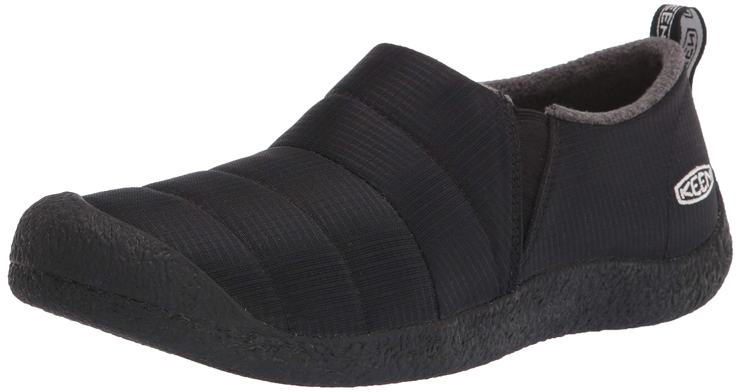 KEEN Men's Howser Wool Slippers - Warm & Comfortable House Shoes for Indoor/Outdoor Use - Perfect for Winter, Lounging & Relaxing at Home