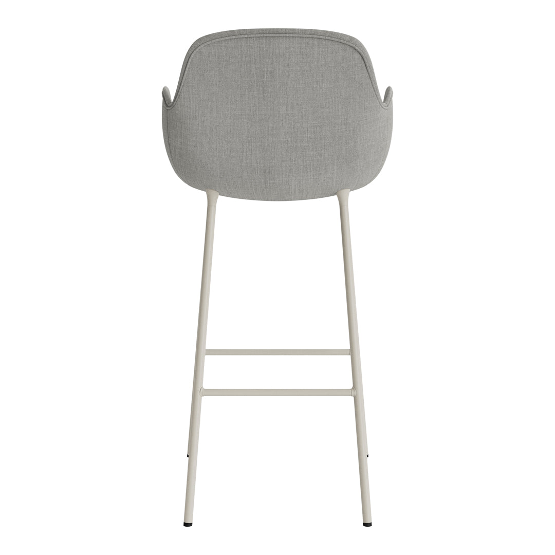 Form Bar Armchair - Fully Upholstered Modern Lounge Chair for Living Room, Office & Cafe | Comfortable Seating Furniture for Home & Commercial Spaces