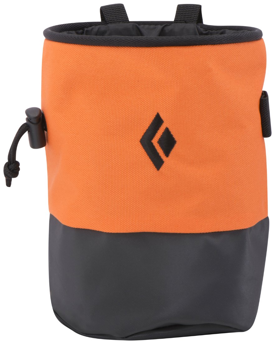 Black Diamond Mojo Zip Chalk Bag - Small/Medium Size for Rock Climbing & Bouldering - Dawn/Slate Color - Perfect for Gym Training & Outdoor Adventures