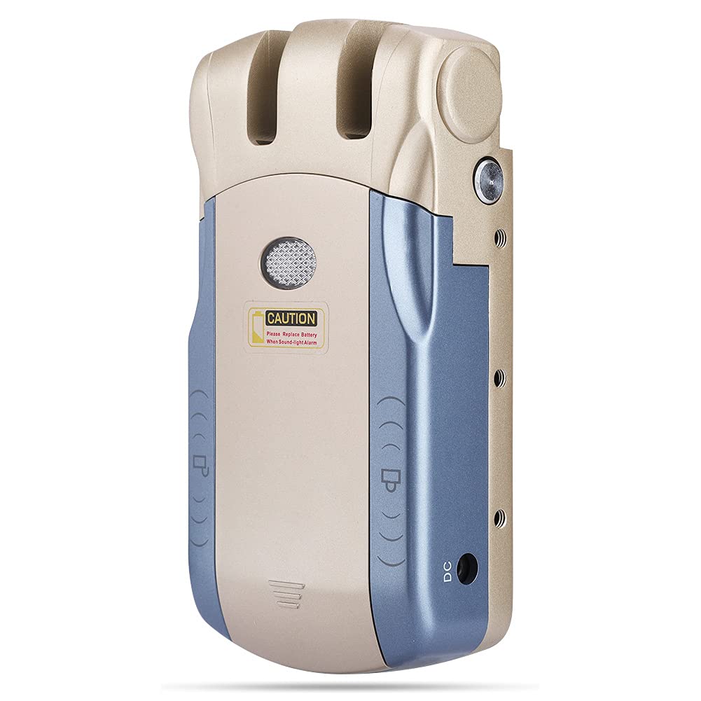 Smart Keyless Door Lock - Touch, Remote & Phone Control (Optional) - Easy Installation for Home, Office, Hotel & Dormitory - Modern Secure Entry System for Enhanced Safety & Convenience