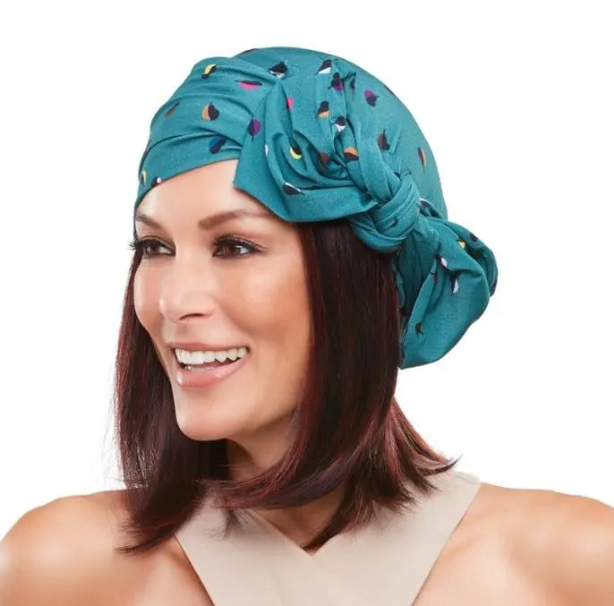 Softie Wrap Head Scarf for Women - Cozy Knit Hair Wrap & Headband - Perfect for Sleeping, Yoga, Travel & Home Relaxation