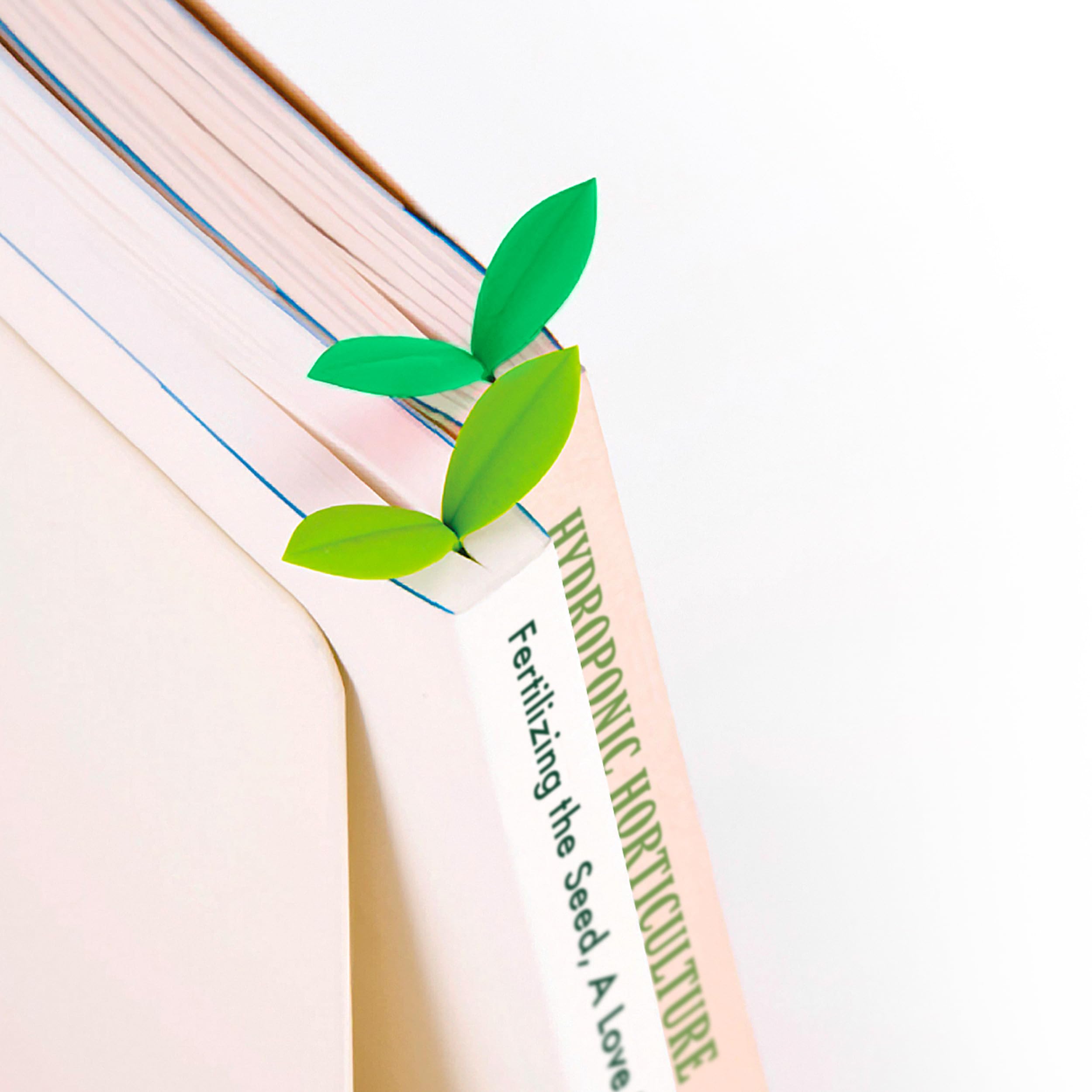 Fred and Friends Little Green Bookmarks - Fun & Eco-Friendly Plant-Shaped Page Holders for Books, Journals & Planners | Perfect Gift for Readers & Book Lovers
