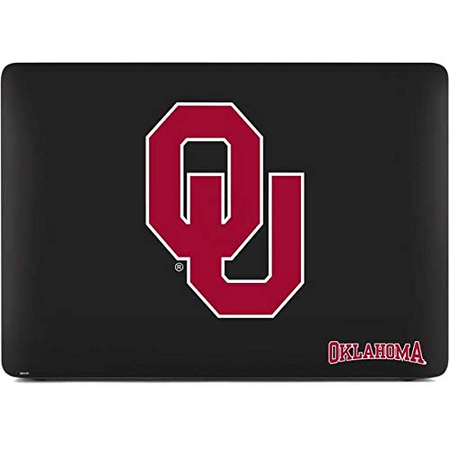 Officially Licensed Oklahoma Sooners Black Laptop Skin for MacBook Air 13-inch (2020) | Protective Vinyl Decal Sticker | Perfect for School, Work & Travel