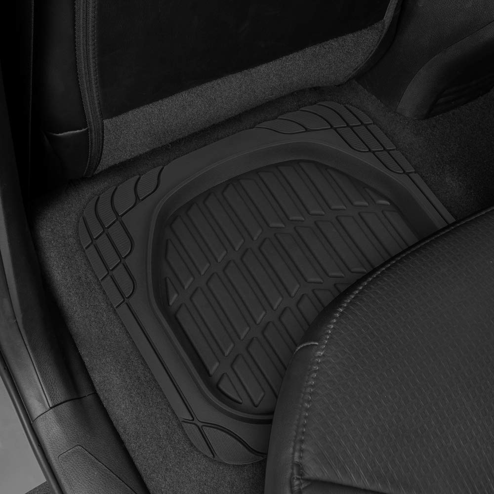 CAT® Heavy-Duty All-Weather Car Floor Mats - Full Set for SUVs & Trucks - Perfect for Rug Protection & Off-Road Use