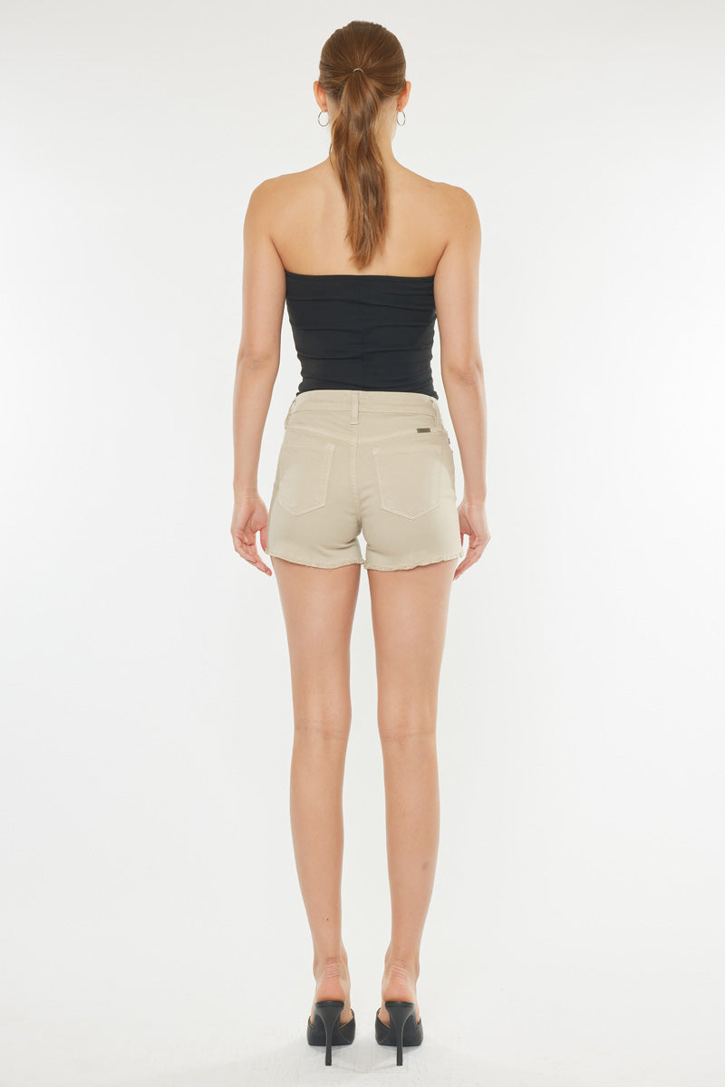 Canyon High Rise Shorts for Women - Comfortable Stretchy Workout Running Yoga Shorts with Pockets - Perfect for Gym, Jogging, and Lounge Wear