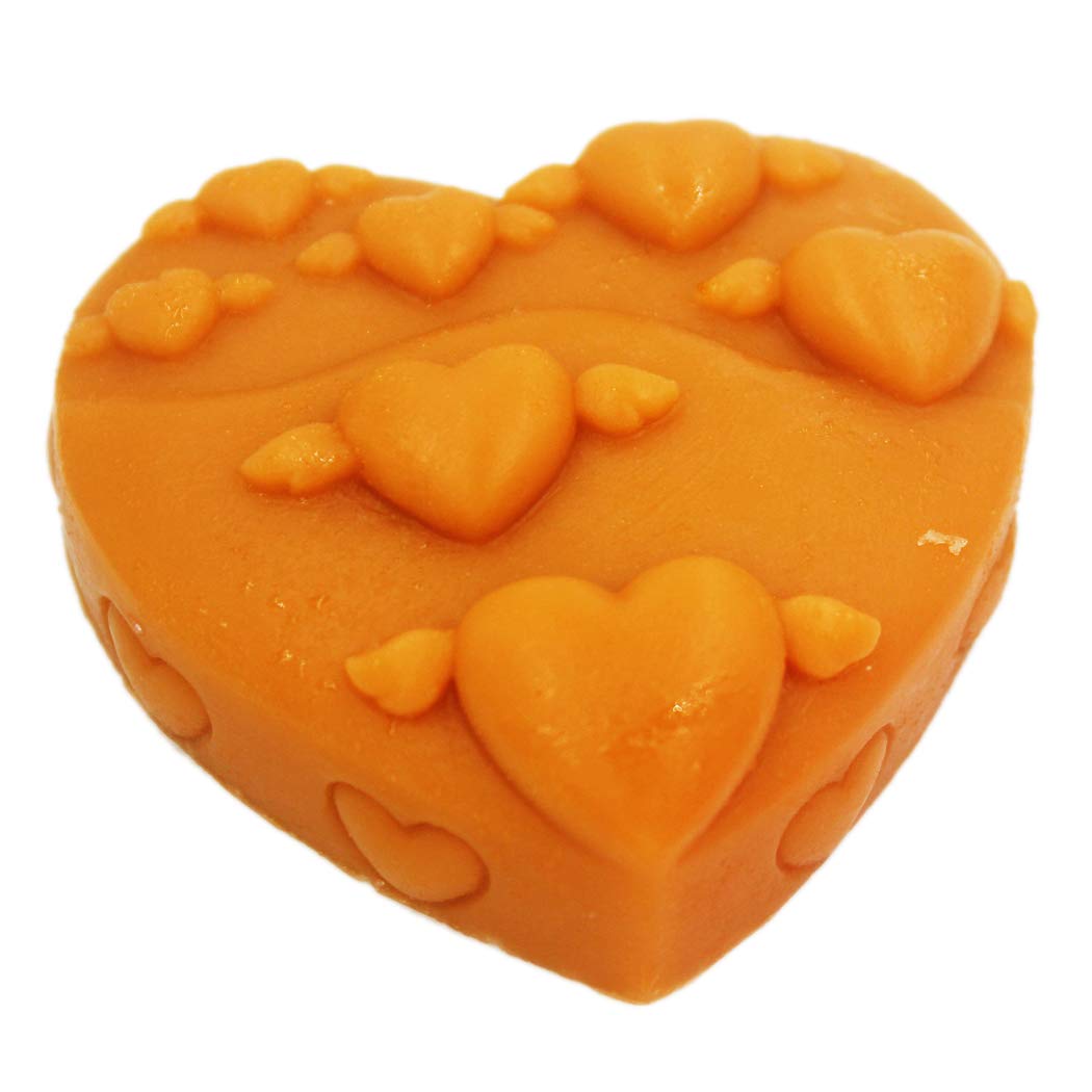 Heart-Shaped Silicone Soap Mold for DIY Handmade Soap Making - Perfect for Valentine's Day Gifts, Wedding Favors, and Craft Projects