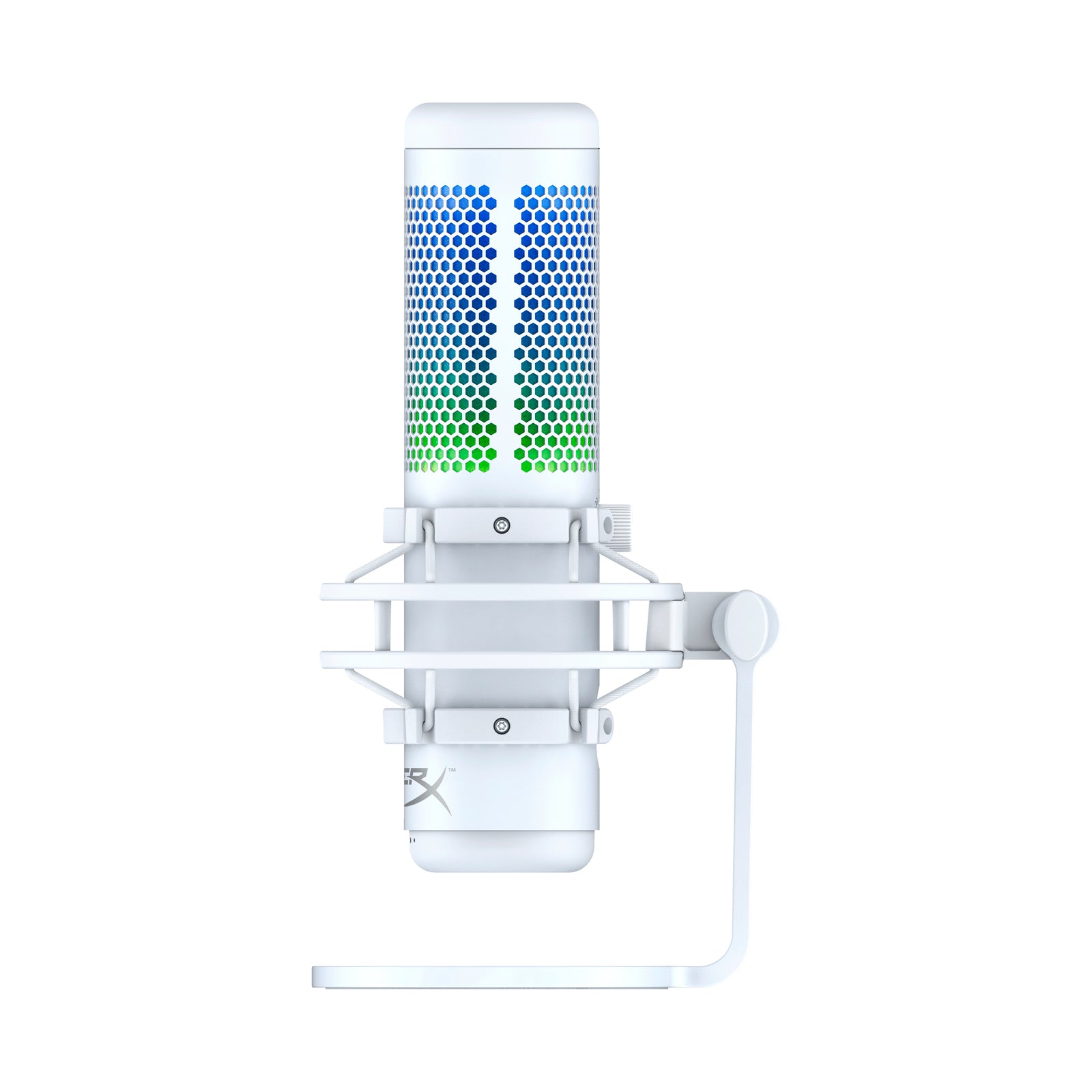 HyperX QuadCast S USB Condenser Microphone with RGB Lighting - Professional Streaming, Podcasting & Gaming Mic for PC, PS4 & Mac - Perfect for Twitch, YouTube & Discord