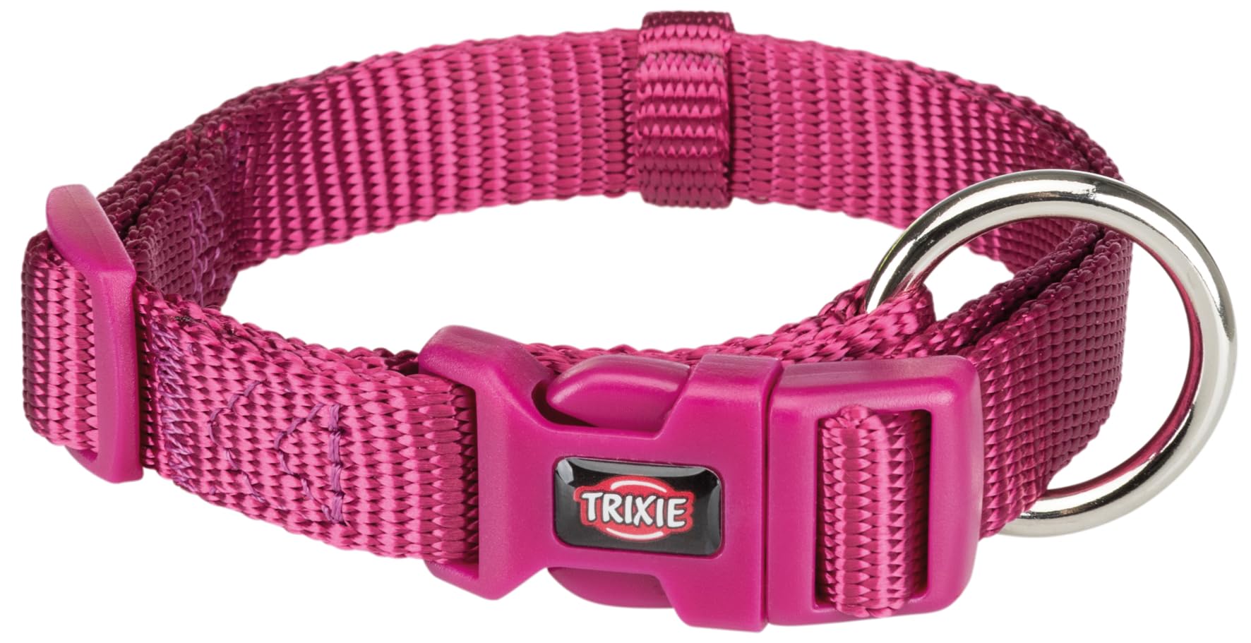 Premium Adjustable Dog Collar with Leash Connector - Stylish Orchid Design for Medium to Large Dogs (35-55cm) - Perfect for Daily Walks, Training & Outdoor Adventures