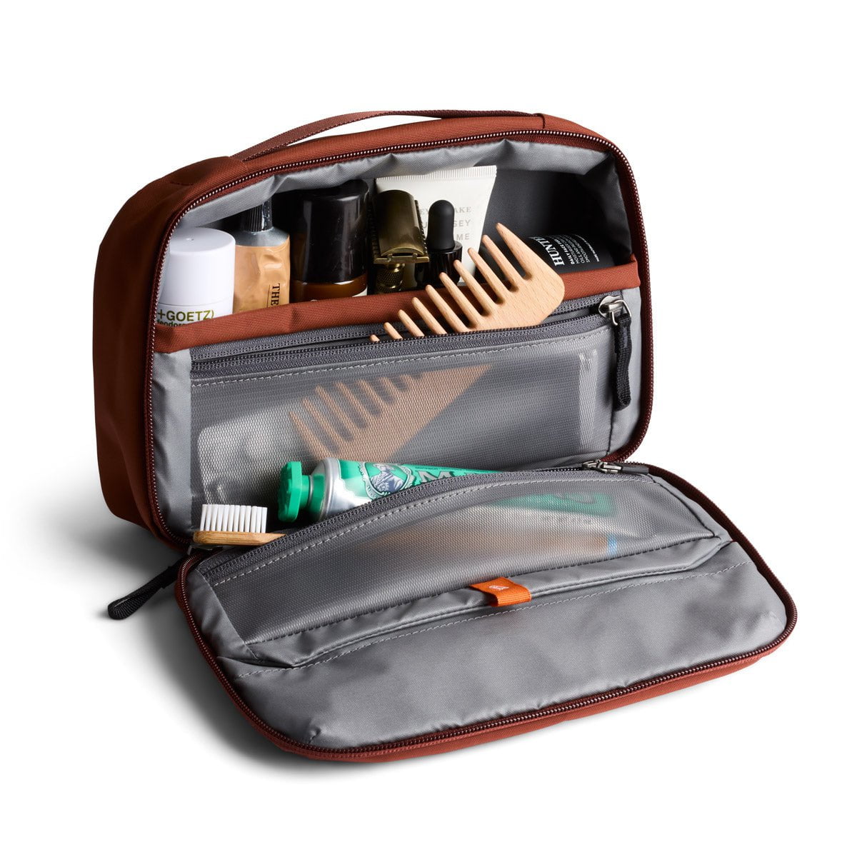 Bellroy Premium Hanging Toiletry Bag for Travel - Water-Resistant Organizer with Multiple Pockets for Toiletries, Cosmetics & Shaving Essentials - Perfect for Camping, Gym & Business Trips