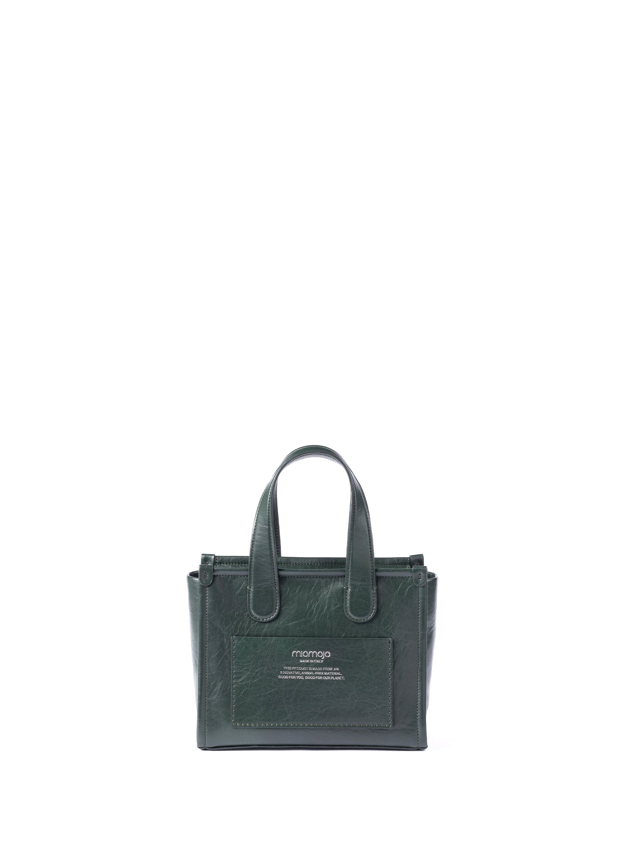 Alma M Vegan Leather Tote Bag - Olive Green | Stylish & Eco-Friendly Handbag for Work, Travel & Everyday Use