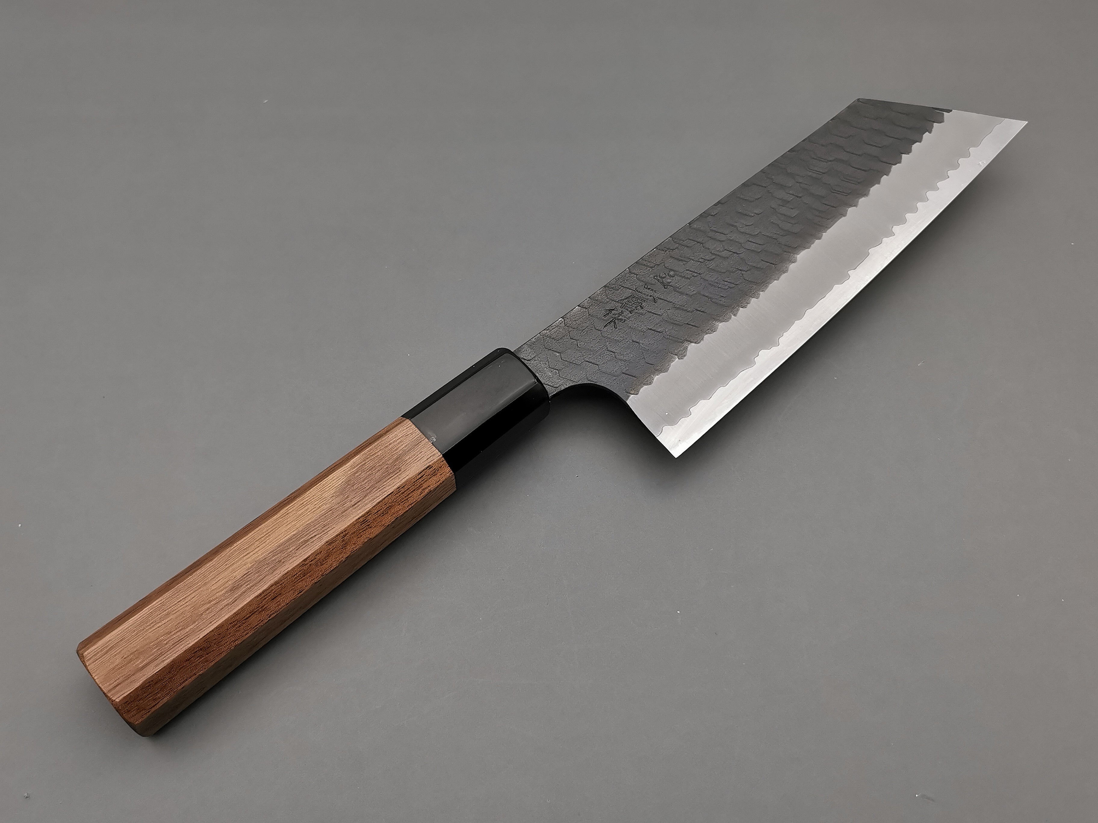 Premium Nigara Hamono SG2 Tsuchime Nakiri Knife - Japanese Damascus Steel Vegetable Chopper for Professional Chefs & Home Cooking - Perfect for Slicing, Dicing & Precision Vegetable Prep