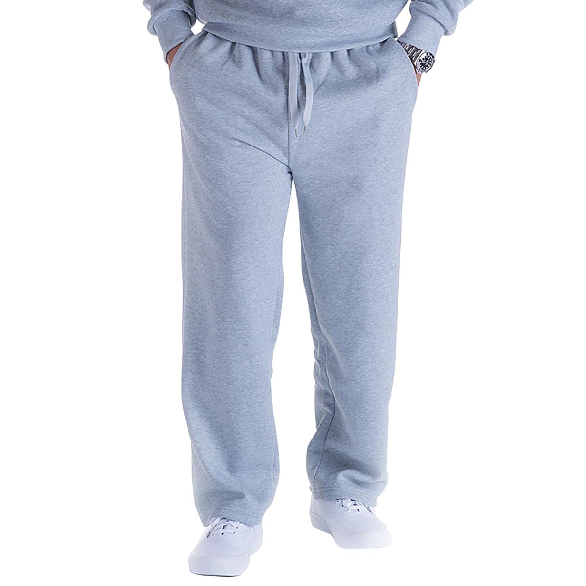 Gary Com Men's Athletic Jogger Sweatpants - Fleece Workout Running Training Pants with Deep Pockets for Gym & Lounge - Comfortable Casual Wear for Men