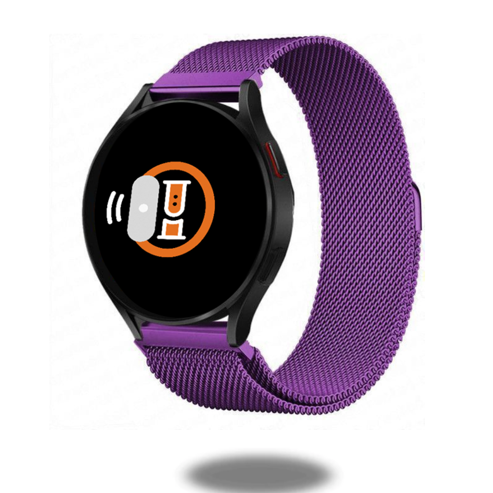 Premium Magnetic Milanese Loop Strap for Samsung Galaxy Watch - Adjustable, Comfortable & Secure Fit - Perfect for Workouts, Office & Everyday Wear