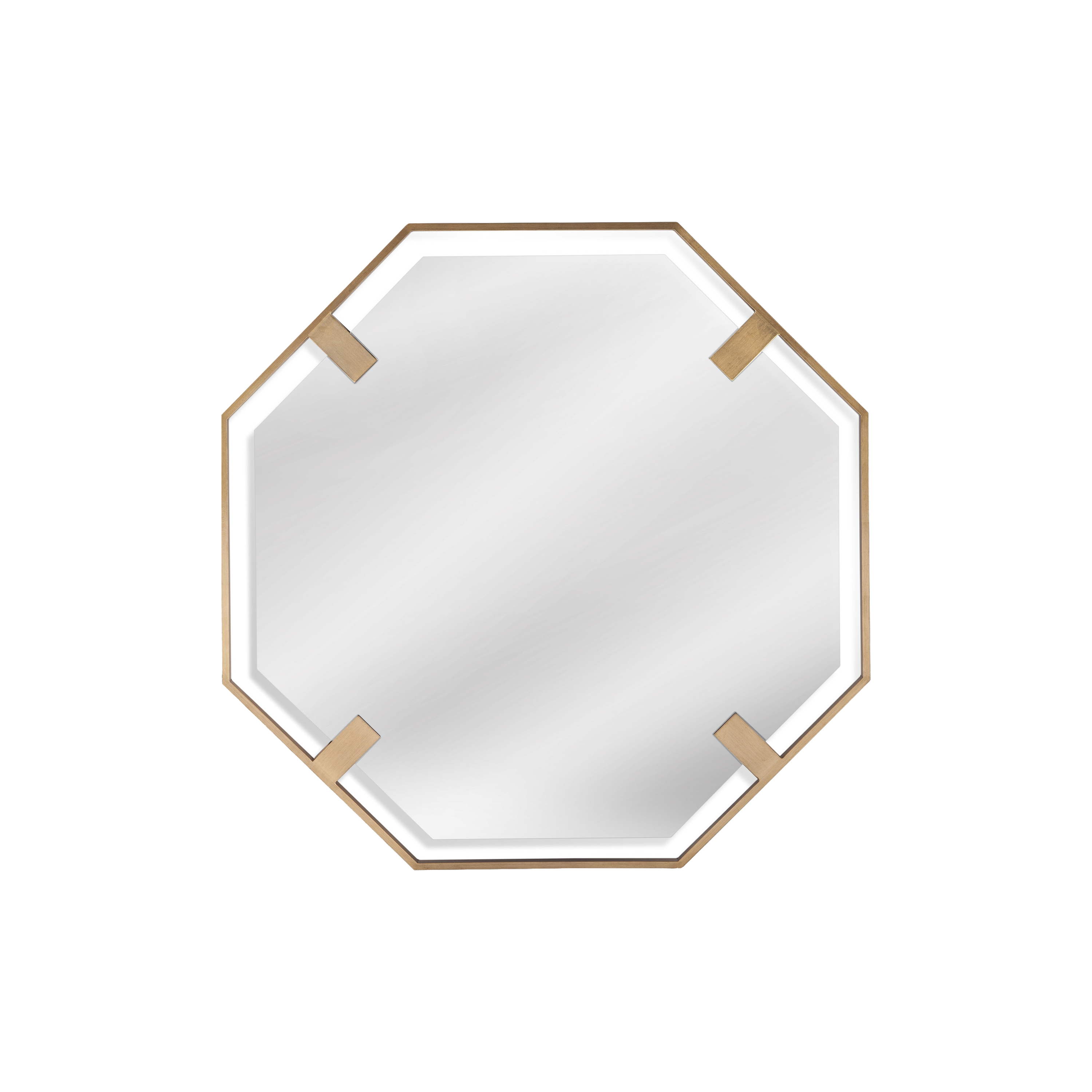 Nelson Wall Mirror - Elegant Full-Length Mirror for Home Decor, Bedroom, Living Room & Entryway - Durable Framed Mirror with Easy Installation - Perfect for Vanity, Gym, and Fashion Outfits