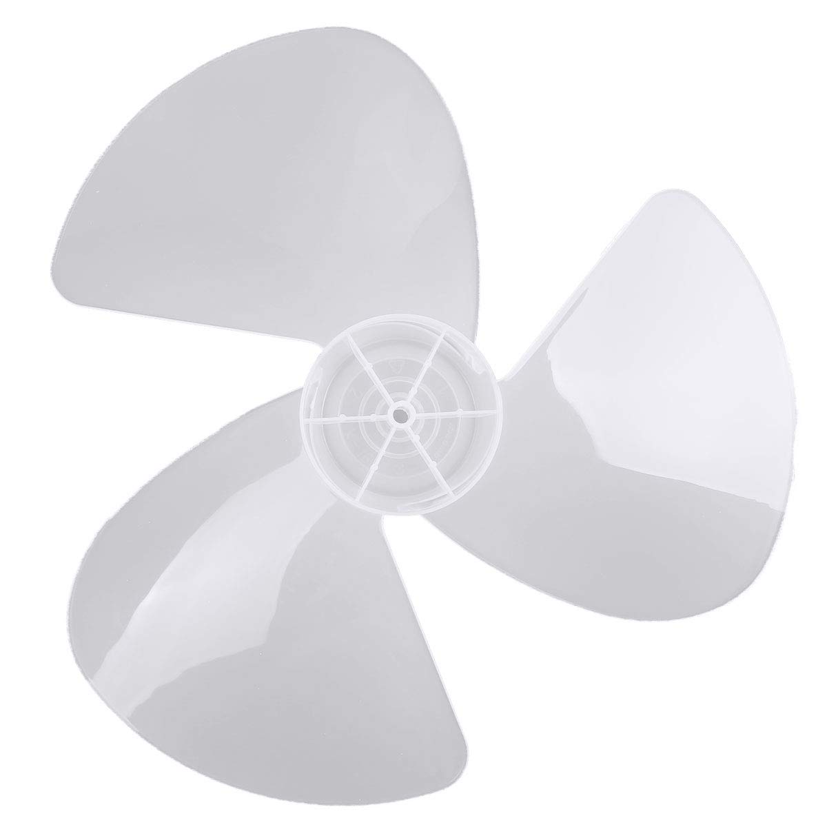 IEFIEL 16 Inch Plastic Fan Blade - 3 Leaves Replacement for Standing Pedestal Fan & Table Fan - Durable Cooling Accessories for Home, Office, and Outdoor Use