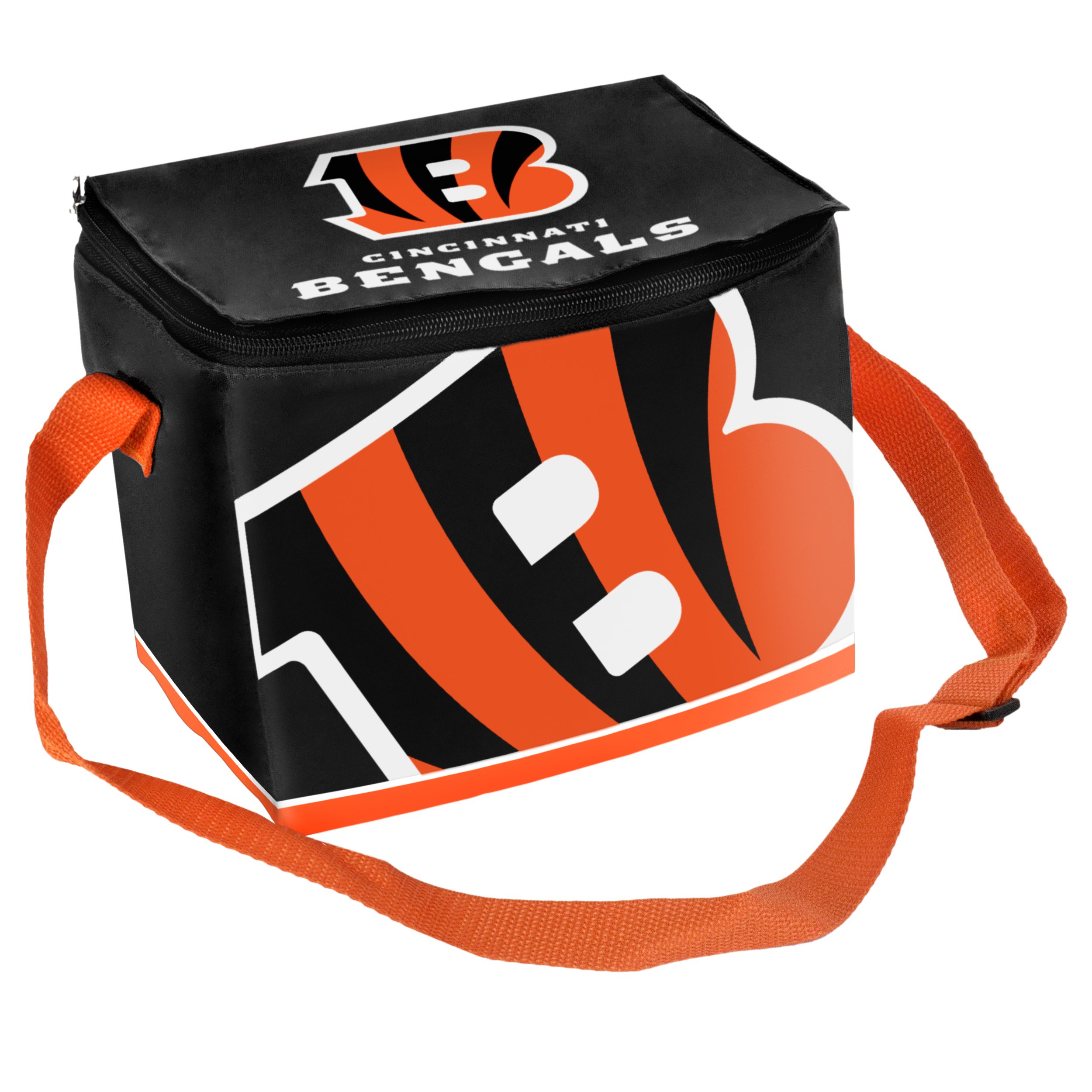 Official Foco NFL Unisex Insulated Lunch Bag with Big Team Logo - Perfect for Work, School, Picnics & Game Day Snacks