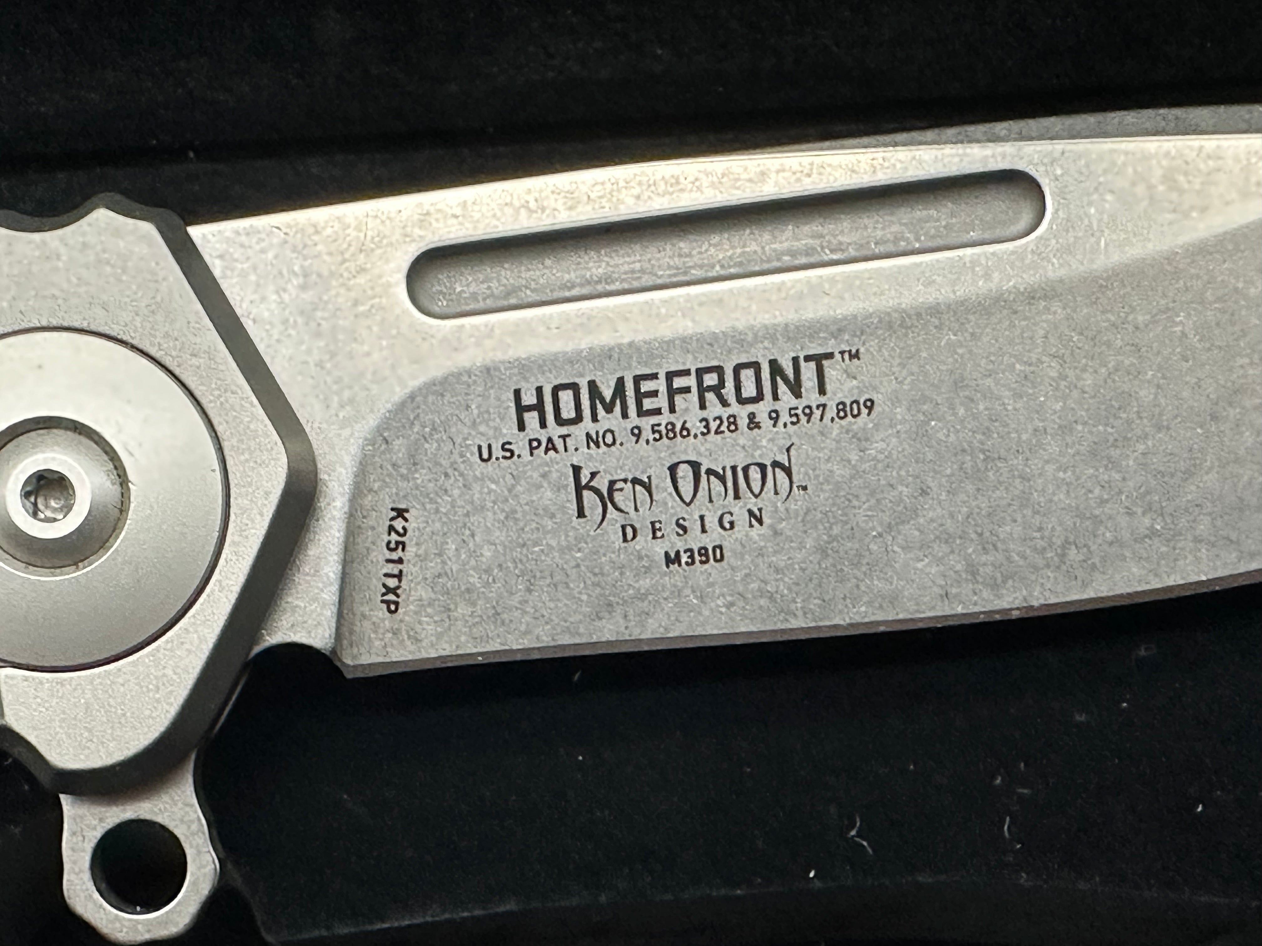 CRKT Homefront 25th Anniversary Edition Folding Knife - EDC Pocket Knife with Field Strip Technology - Perfect for Camping, Hiking & Outdoor Adventures
